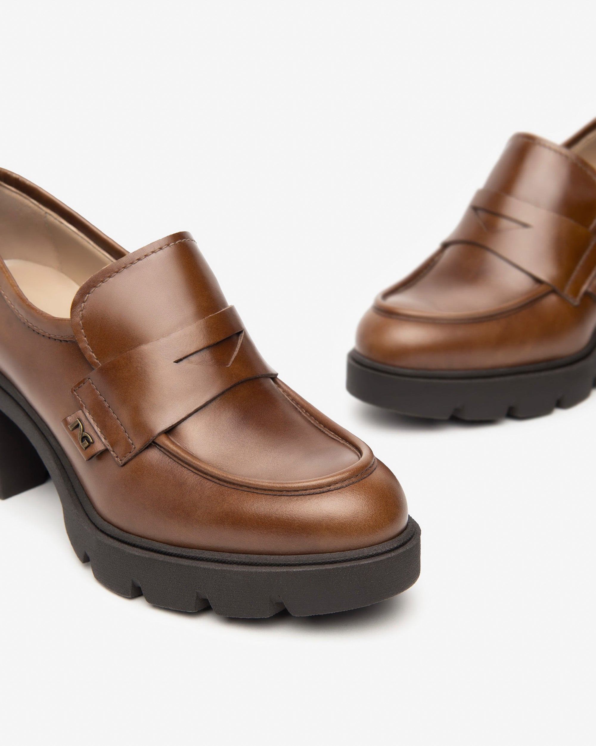 Nerogiardini Mocassins Femme Cuir Confort