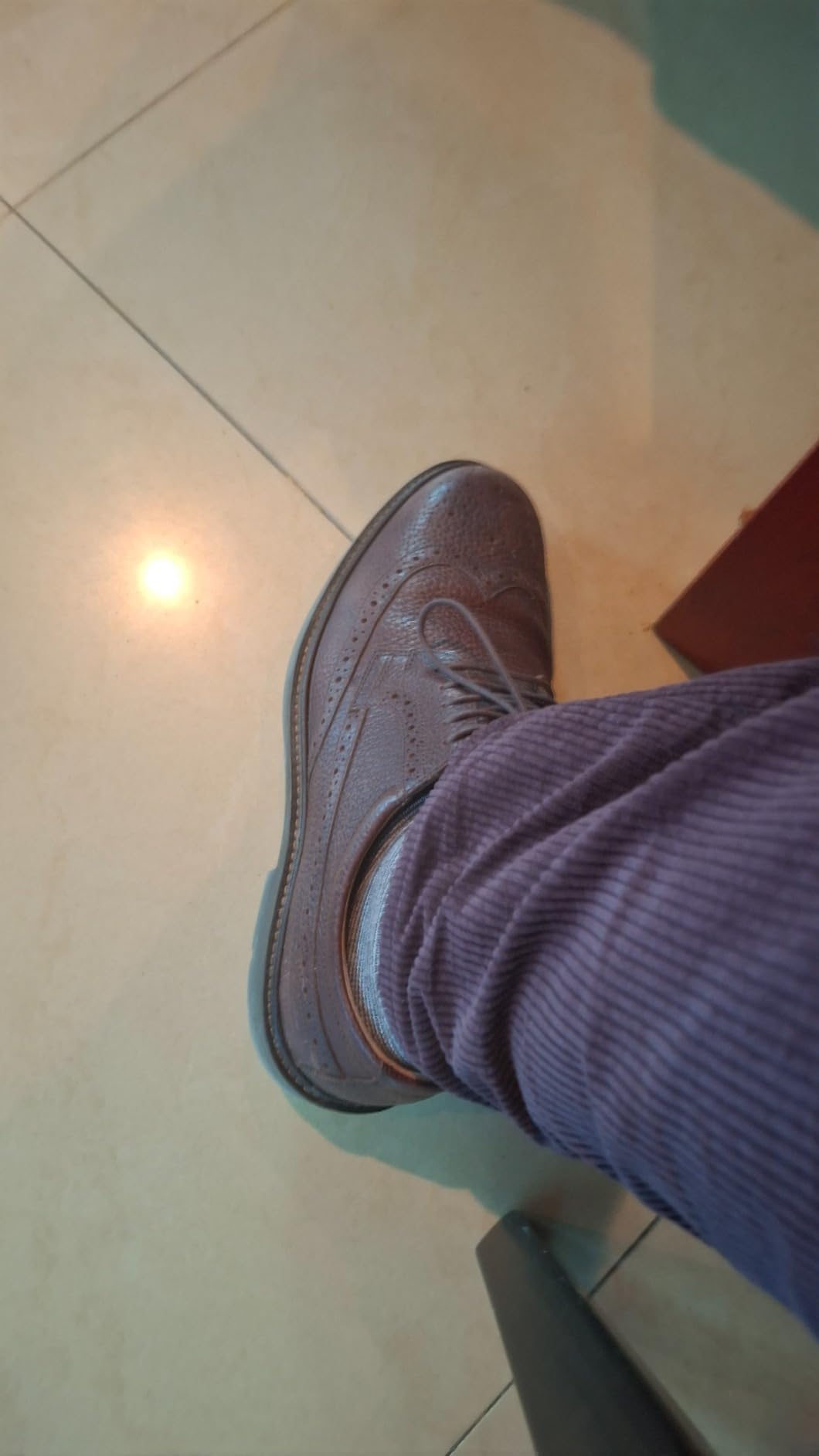 ECCO London Derbies Homme Marron Cuir