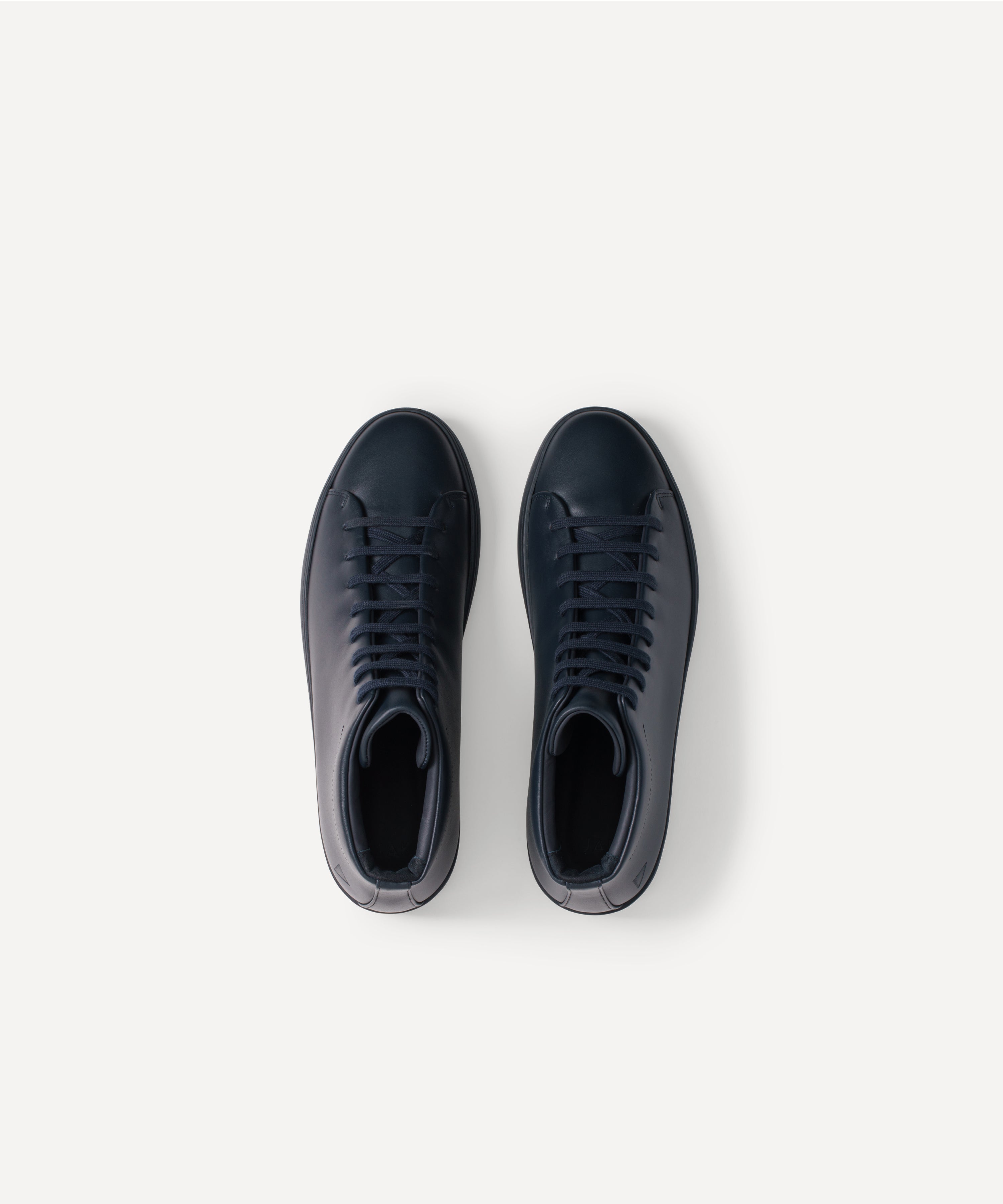 JAK Royal Hi Sneakers Montantes Cuir Bleu Marine