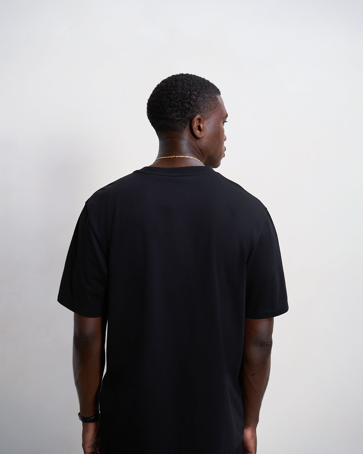 Filling Pieces Gowtu Tonal t-shirt Black coton bio unisexe