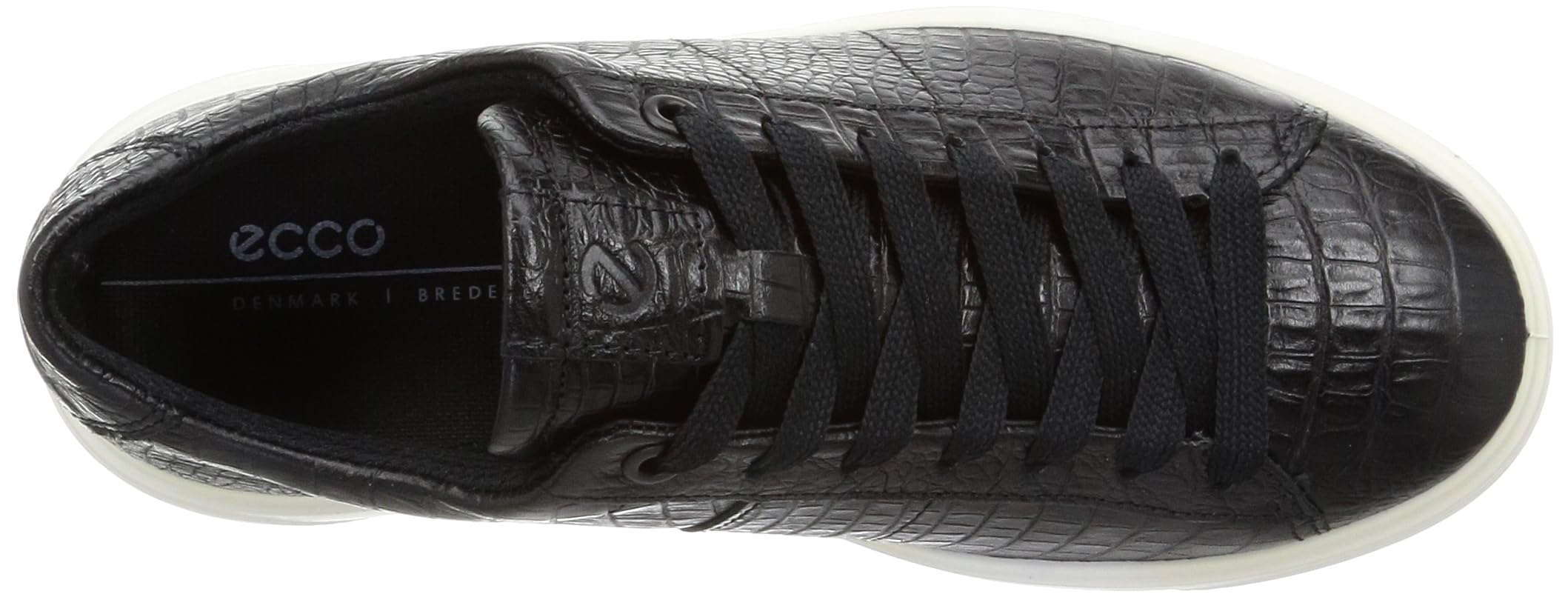 ECCO Street Platform Baskets Noir 35 EU Cuir Croco