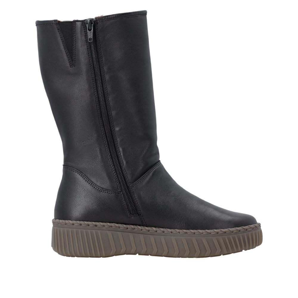 Remonte D4A71 bottes montantes beige 40 EU cuir chaud