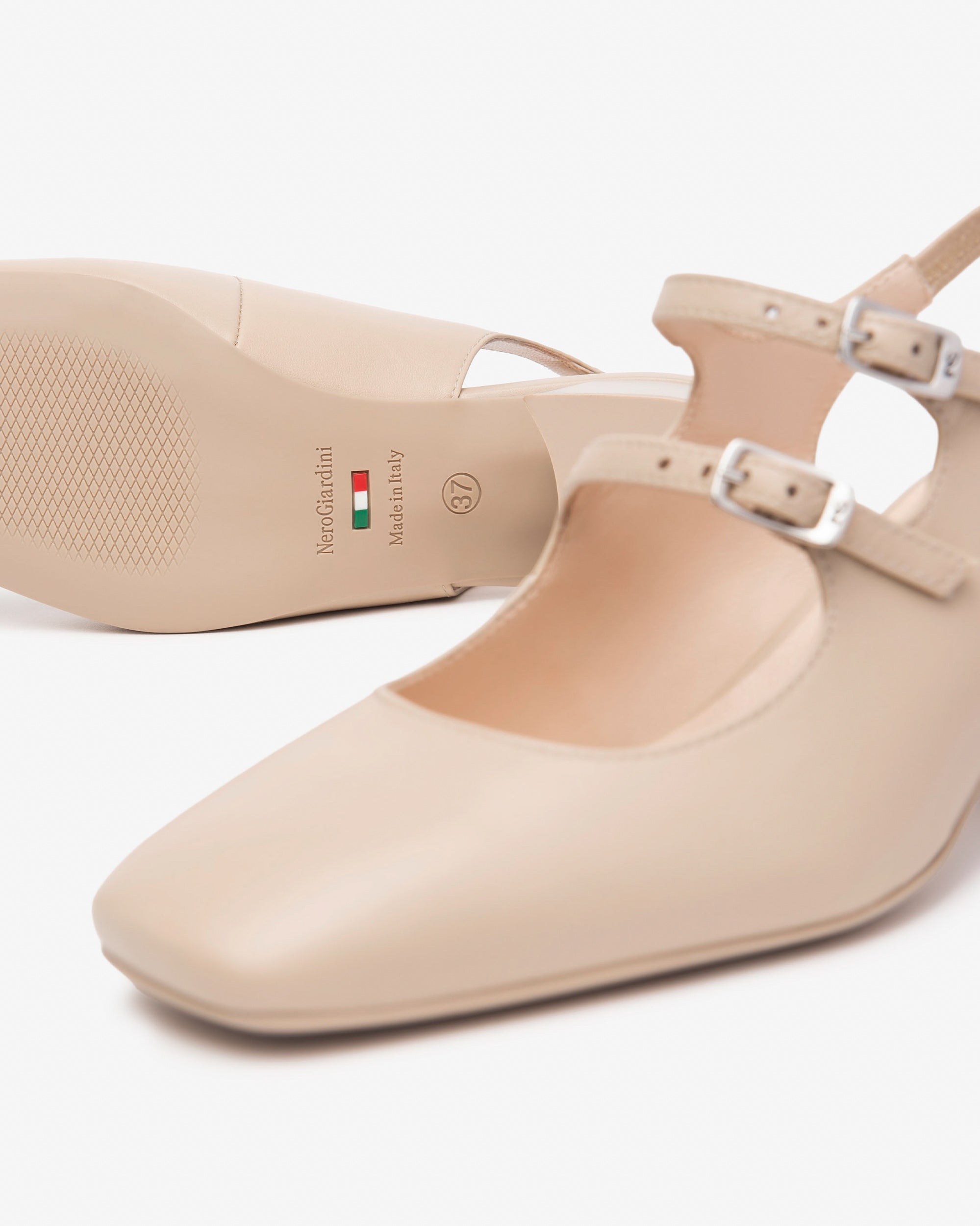 NeroGiardini Slingbacks slingbacks femme cuir confort