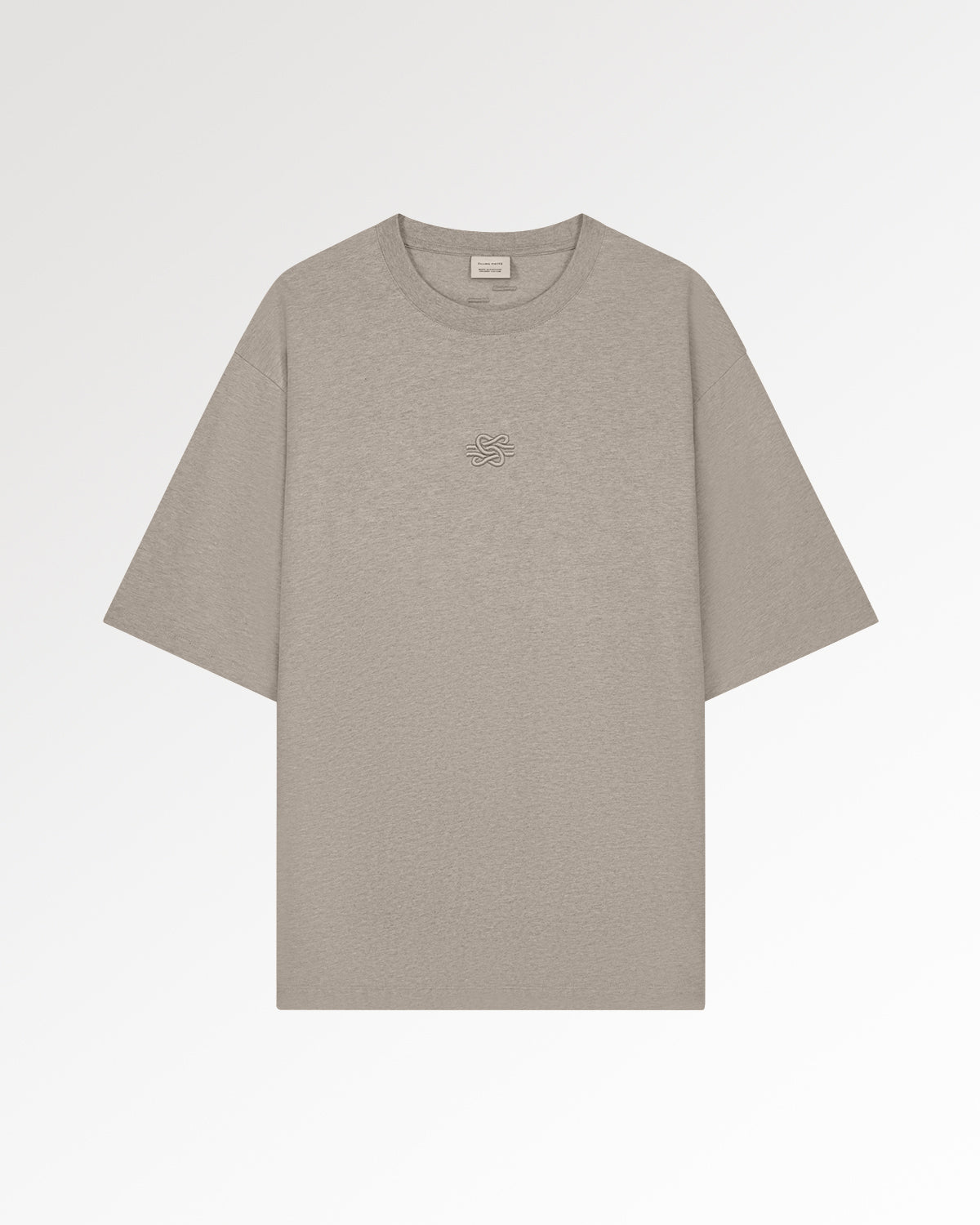 Filling Pieces Boxy t-shirt Pure coton bio brodé ample