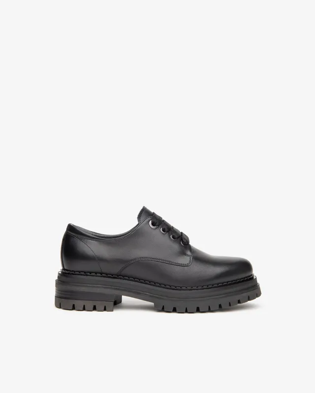 NeroGiardini Chaussures à lacets femme cuir oxford confort