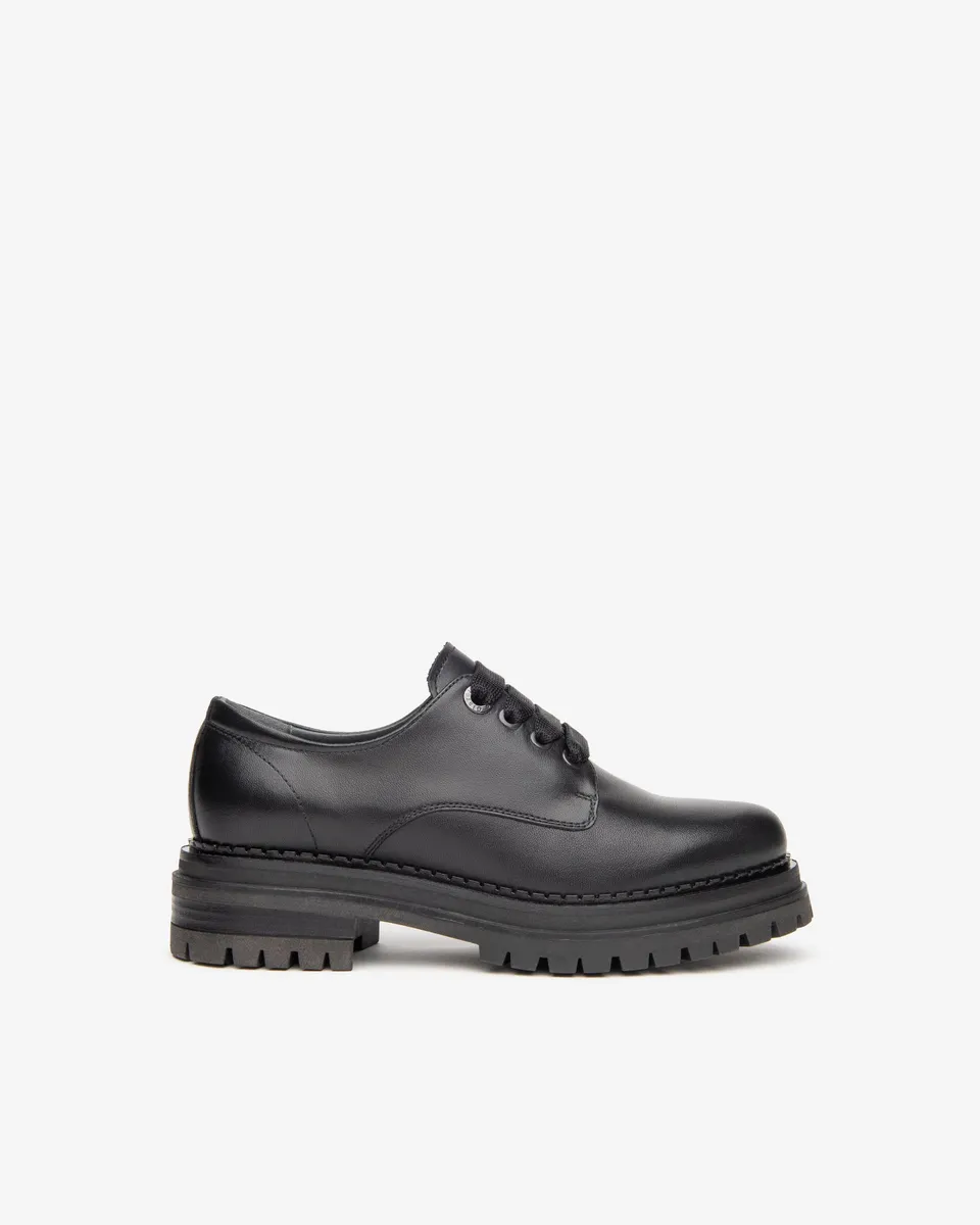 NeroGiardini Chaussures à lacets femme cuir oxford confort