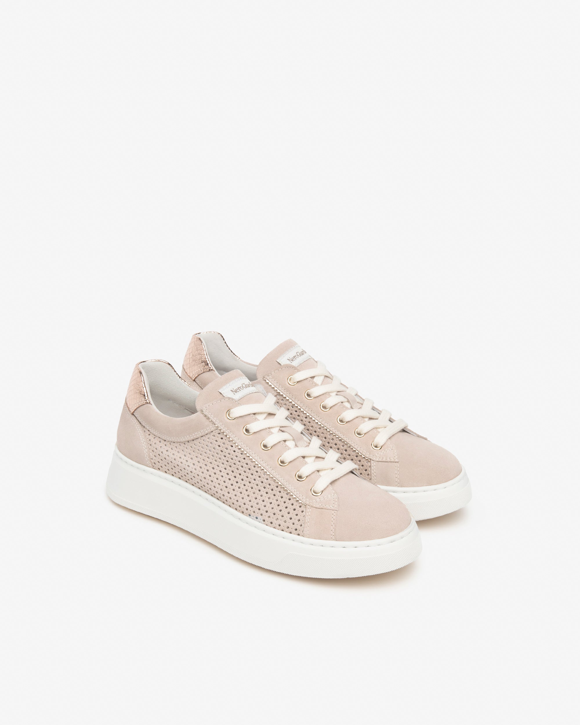 NeroGiardini Sneakers Femme Cuir Velours Memory 35-41