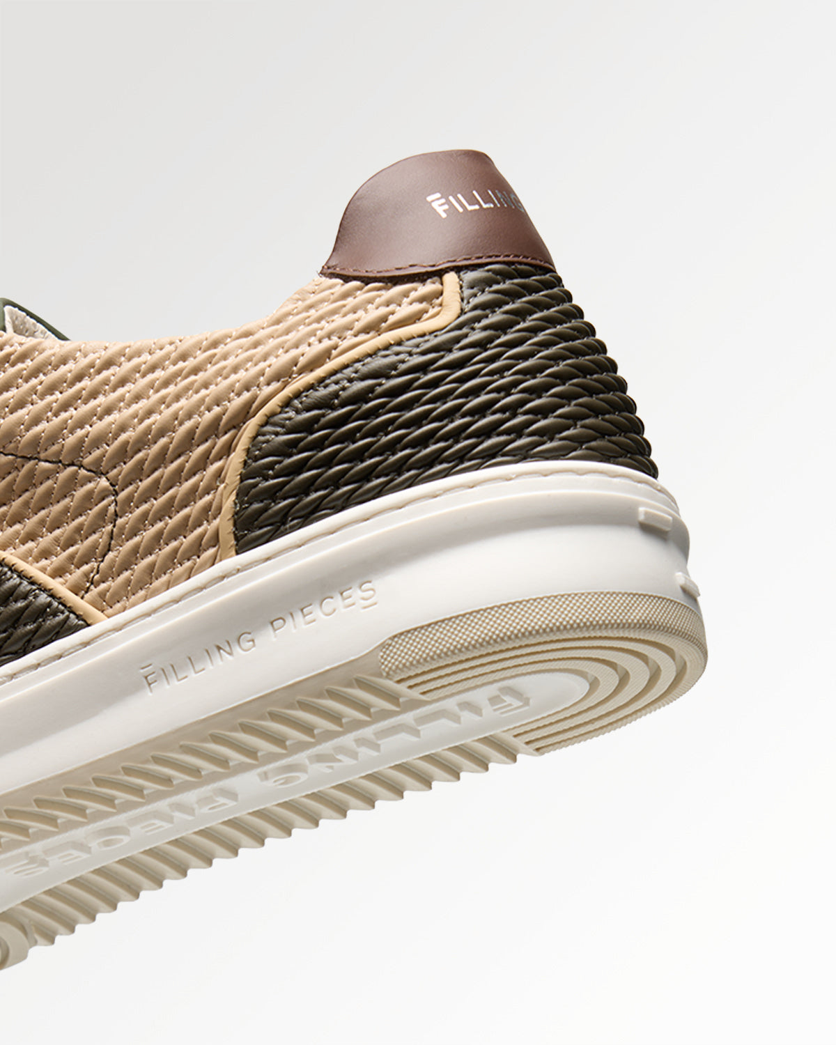 Filling Pieces Mondo Reed sneakers beige cuir