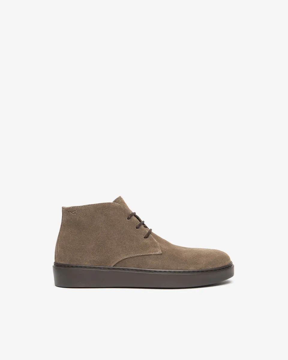 NeroGiardini Bottes Homme Boots Daim Chukka Lacets 42
