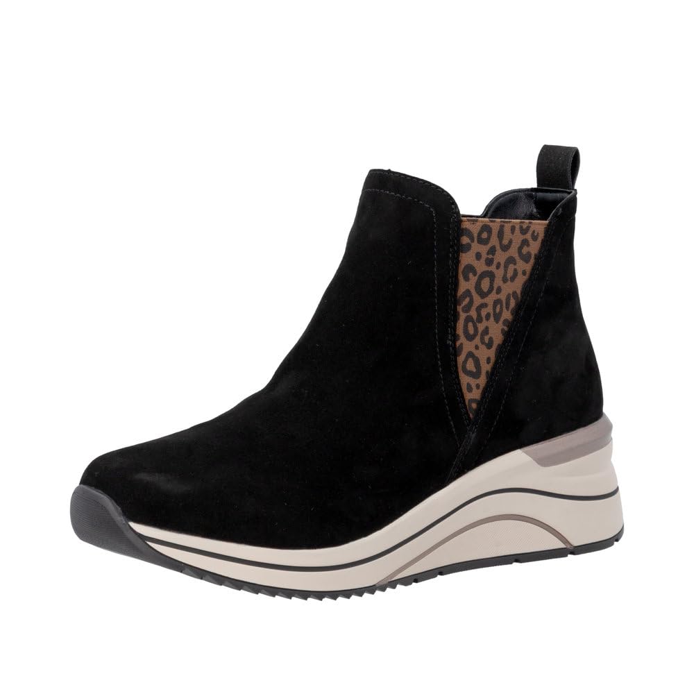 Remonte D0T75 Bottines Chelsea Femme Noir 39 EU Large