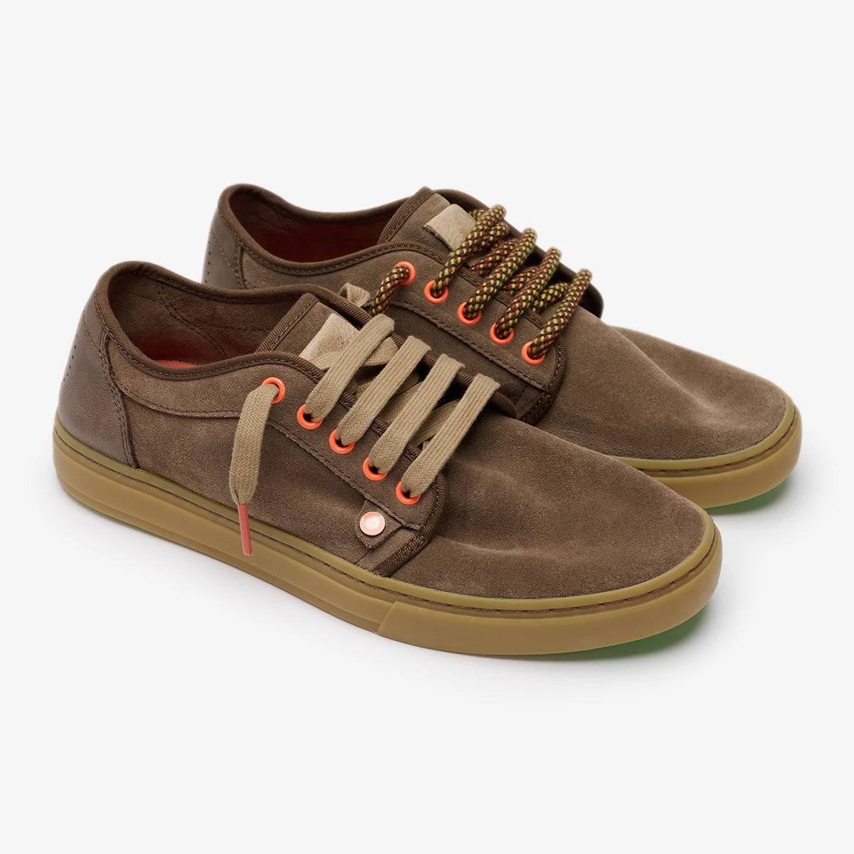 Satorisan Heisei Suede baskets Neutral Natural daim mixte