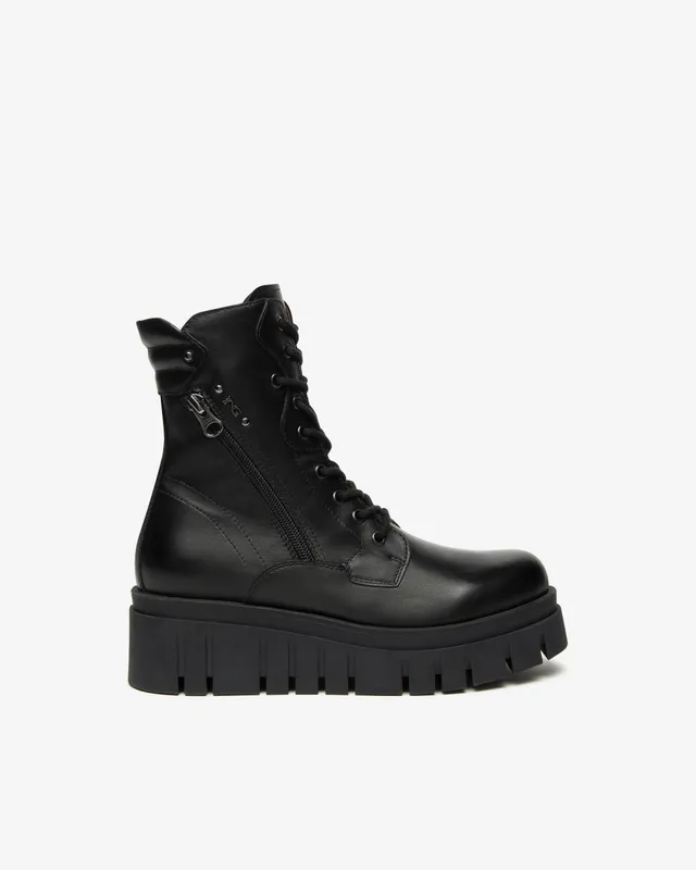 NeroGiardini Bottines Motardes Femme Cuir