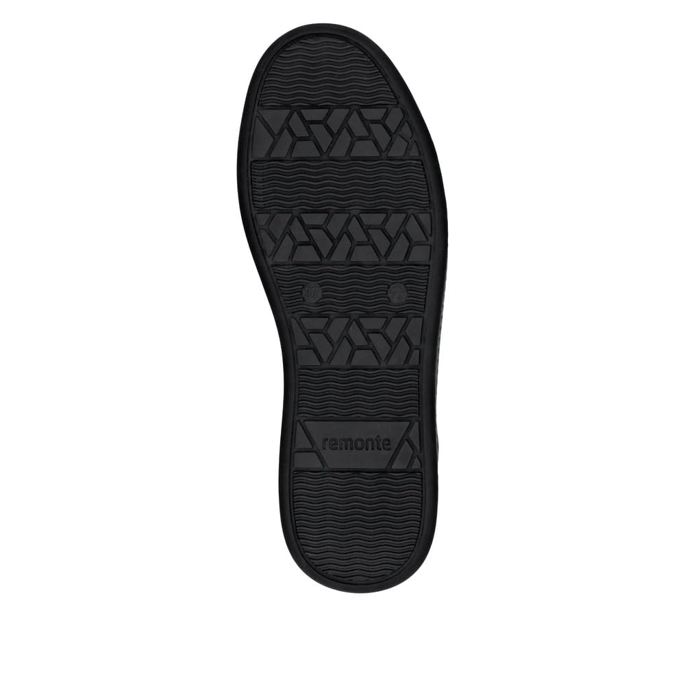 Remonte D2E70 Baskets Basses Noir Largeur Confort