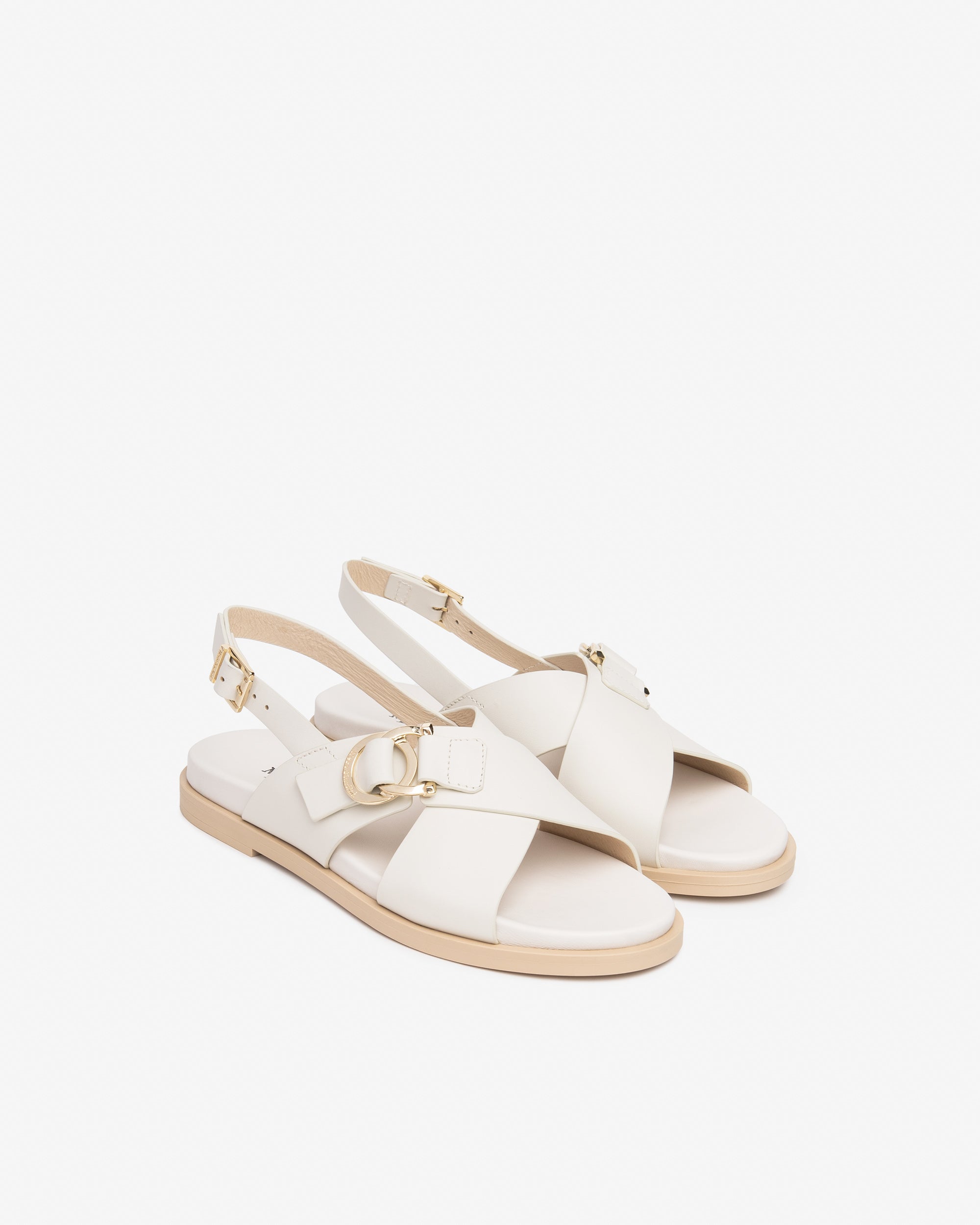 Nerogiardini Sandales Femme Cuir Italie Confort