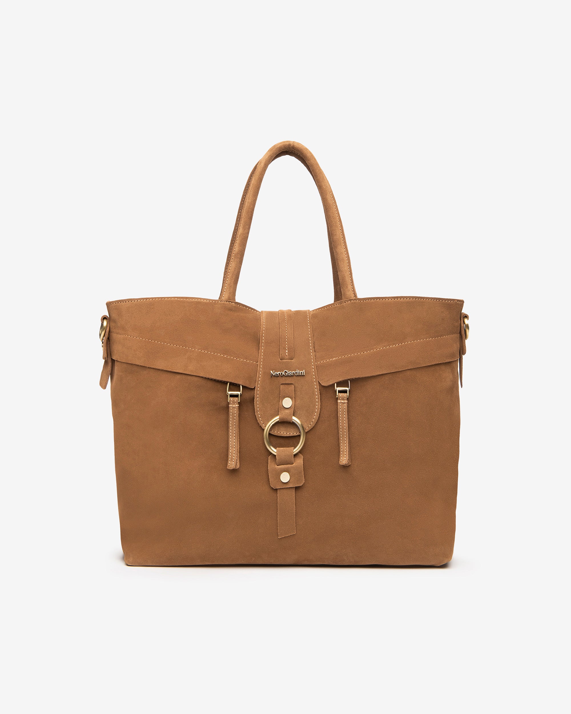 NeroGiardini Sacs cabas femme cuir velours