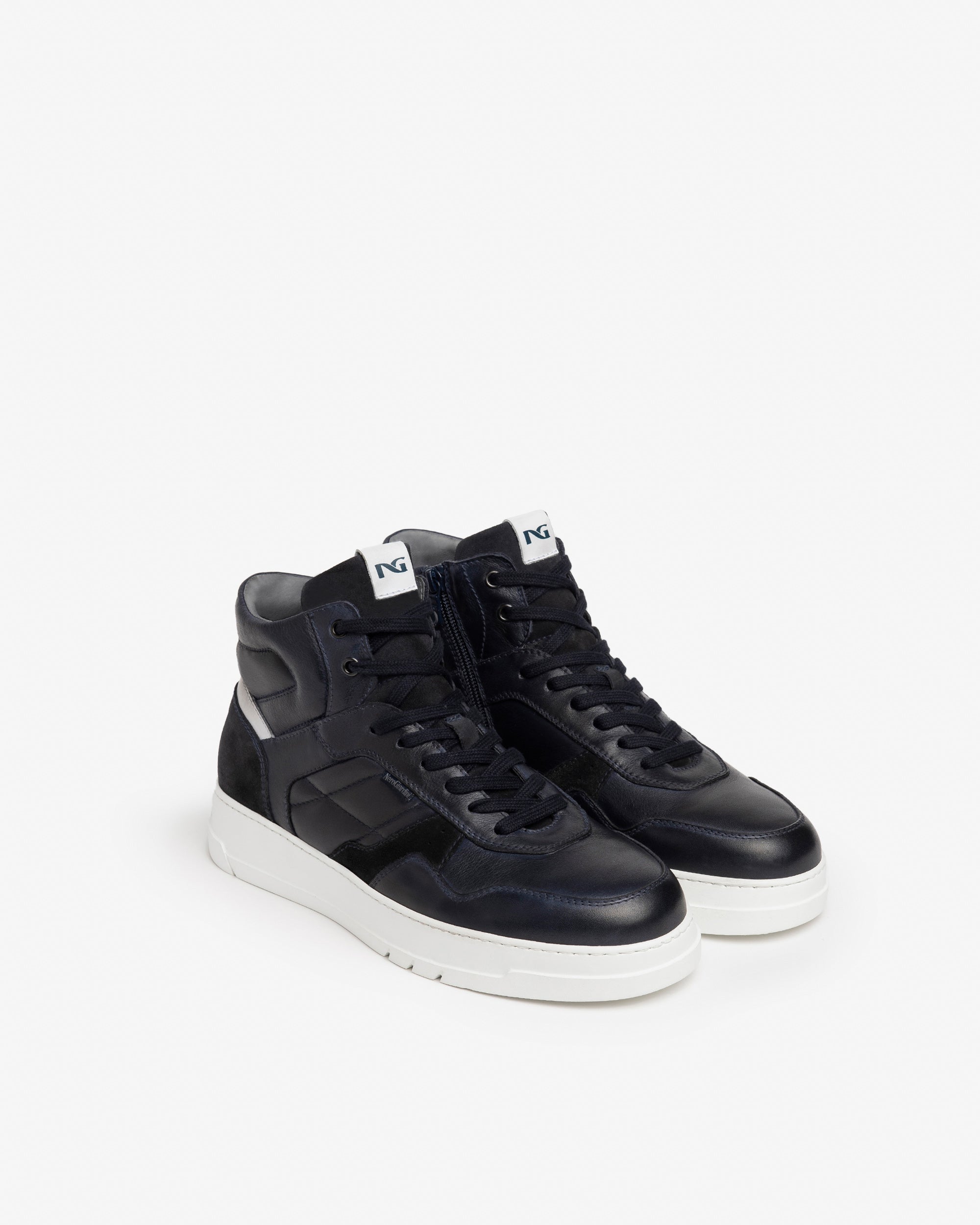 NeroGiardini Sneakers Montantes Homme Cuir DryGo