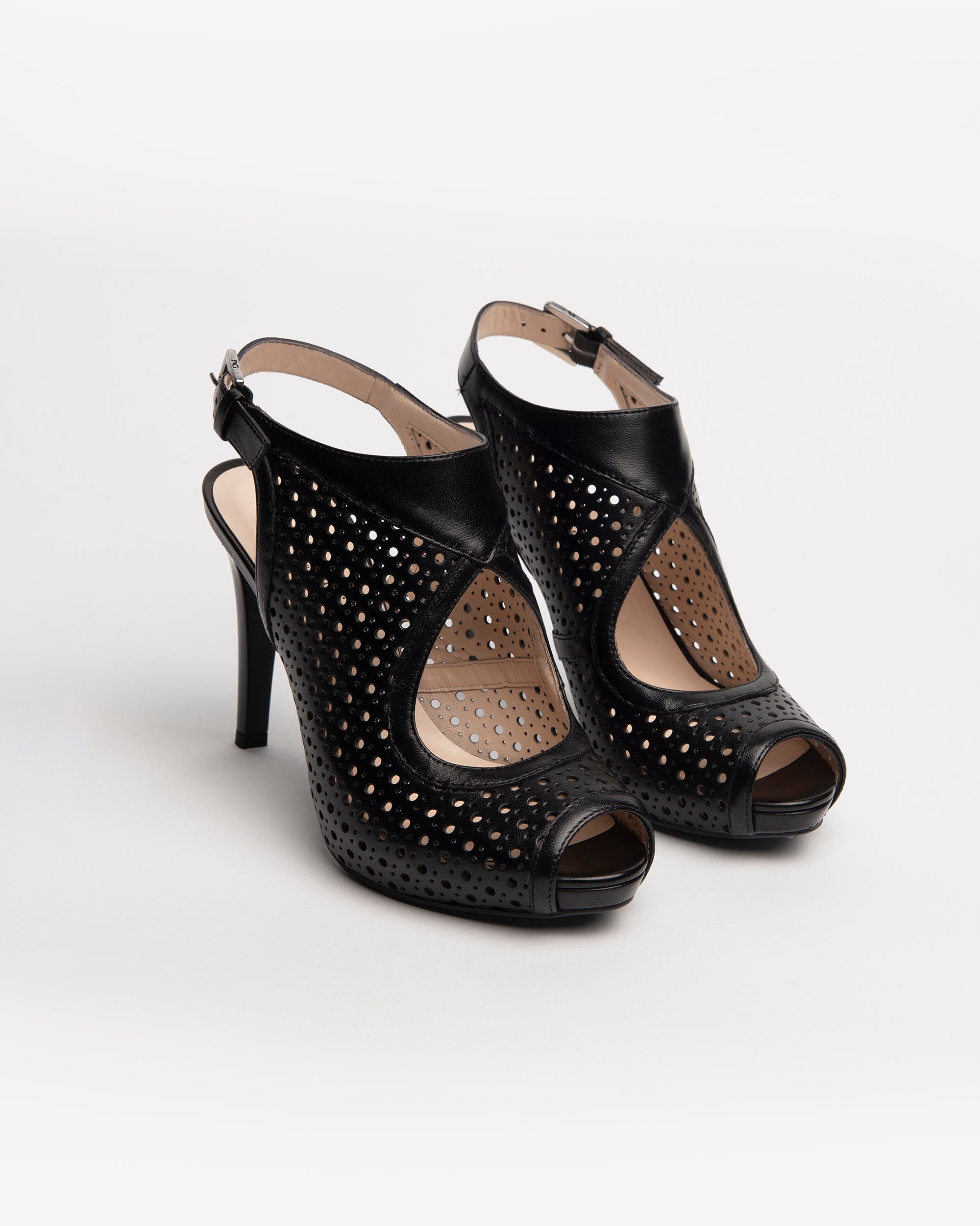 NeroGiardini Bottines cuir femme sabots confort Made in Italy