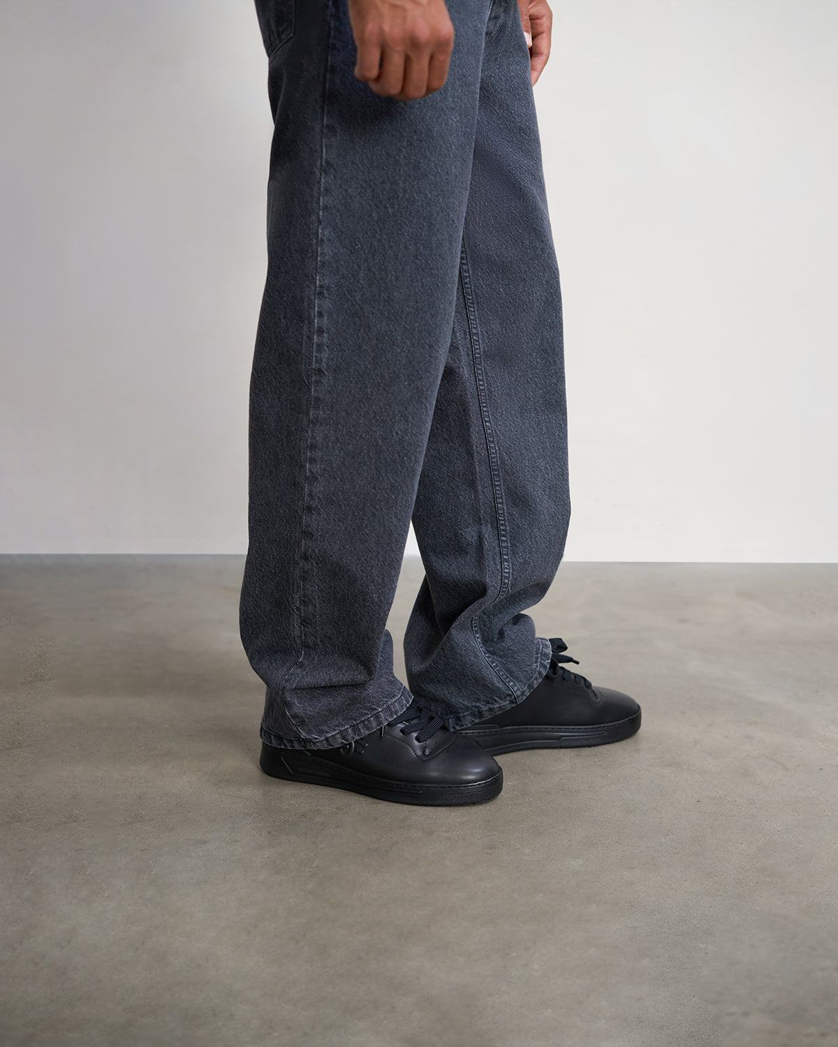 Filling Pieces Voyage Knot All Black sneakers noir homme