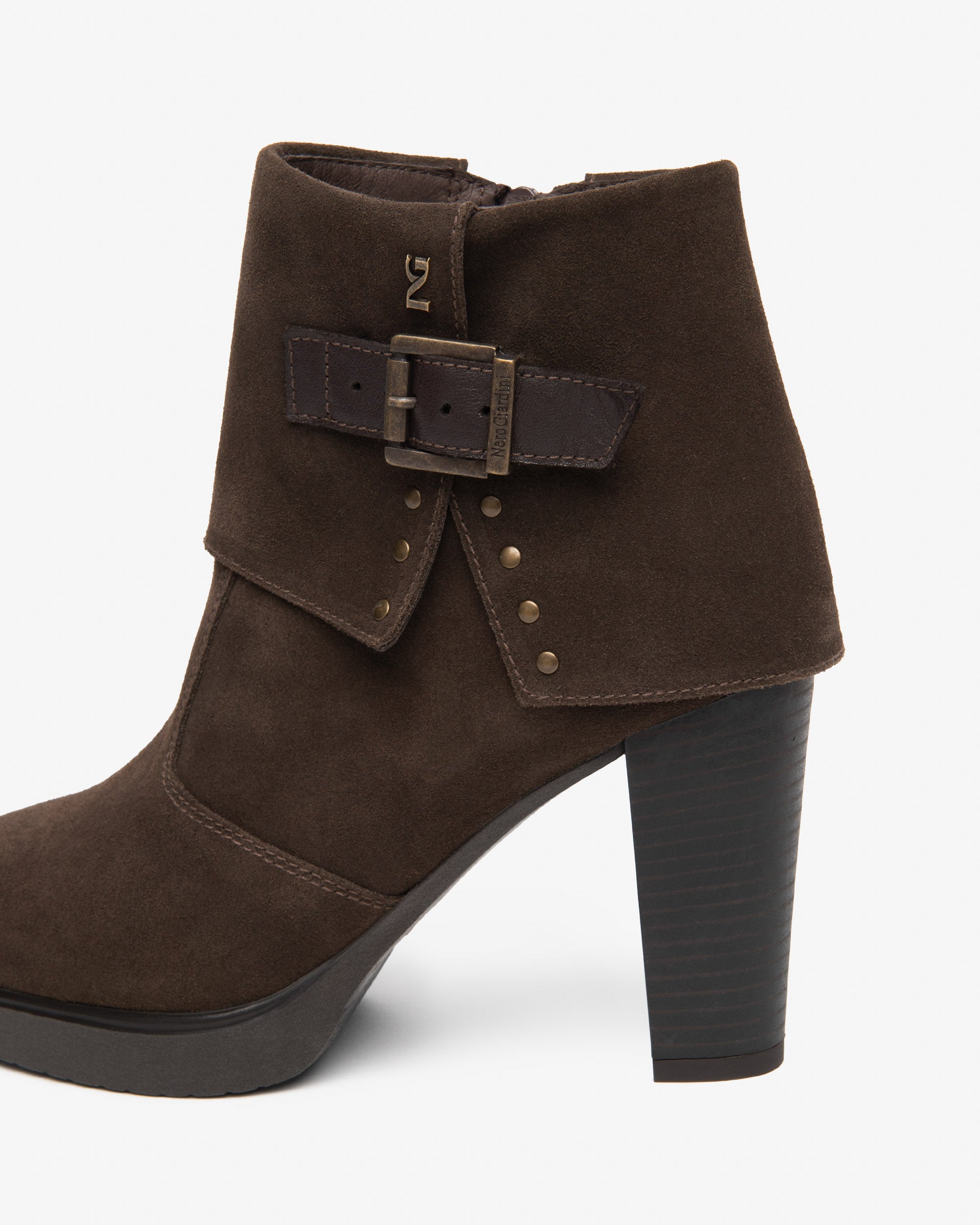 NeroGiardini Bottines Femme Daim Talon 95 mm