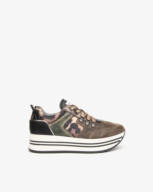 NeroGiardini Sneakers Femme Cuir Technique DryGo Ville