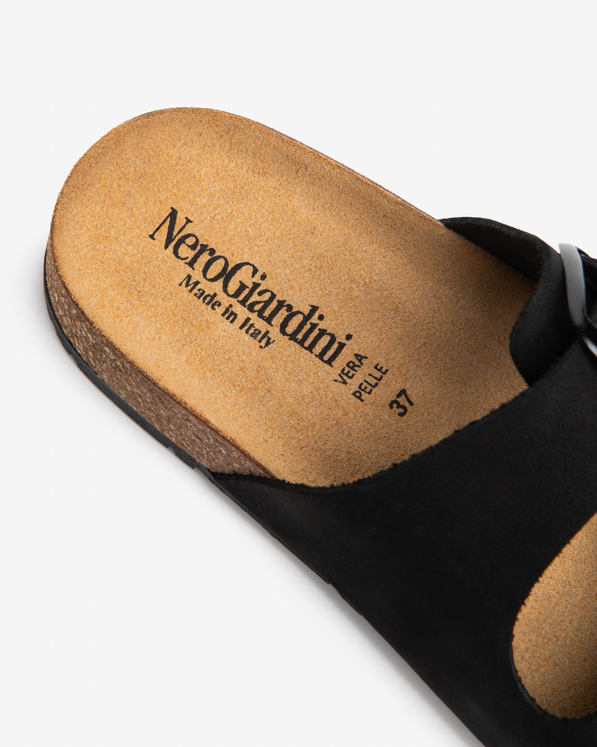 NeroGiardini Mules Femme Cuir Confort Jour