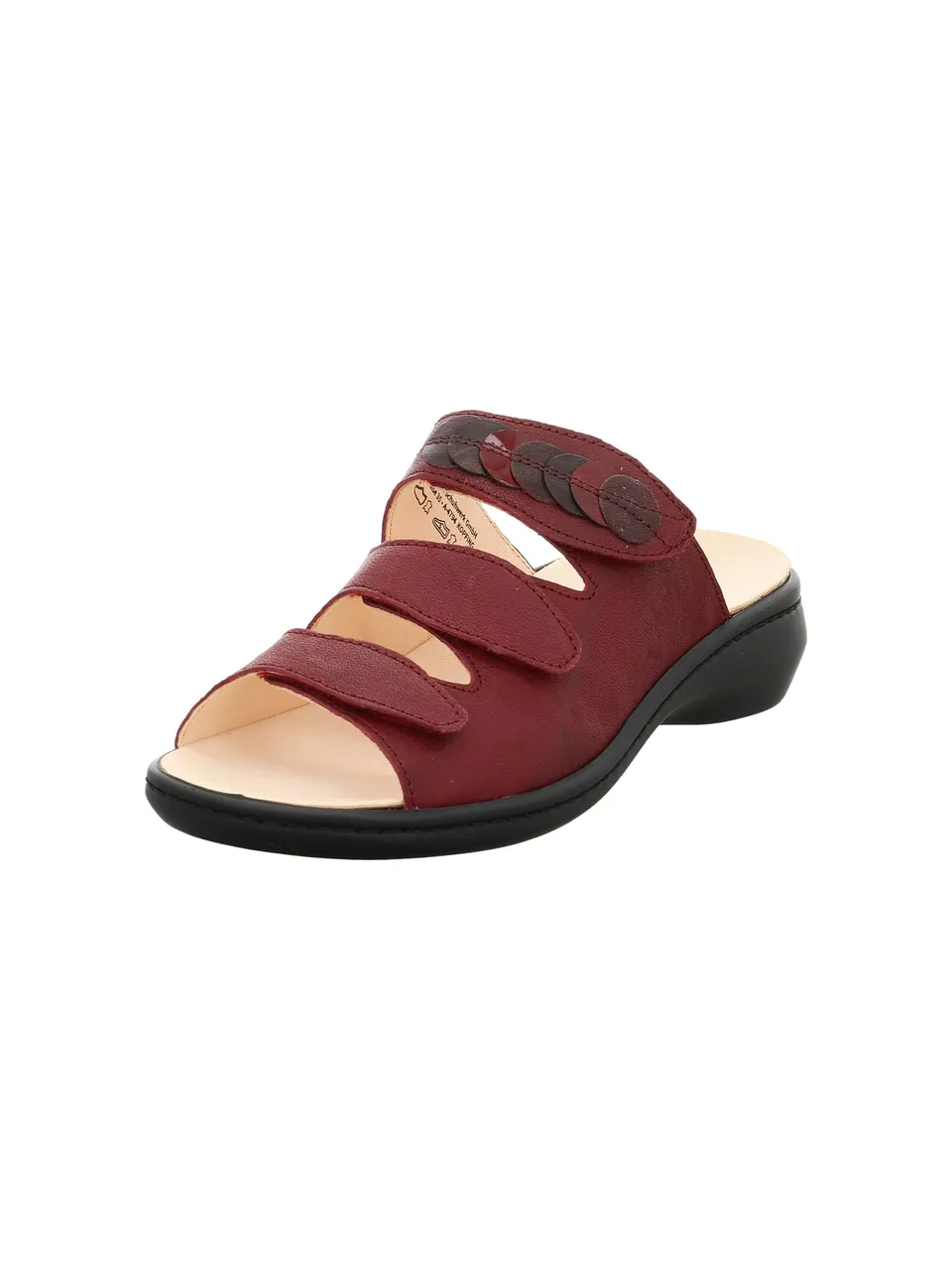 Think Camilla mules cuir femme Noir Combi 38 EU confort marche