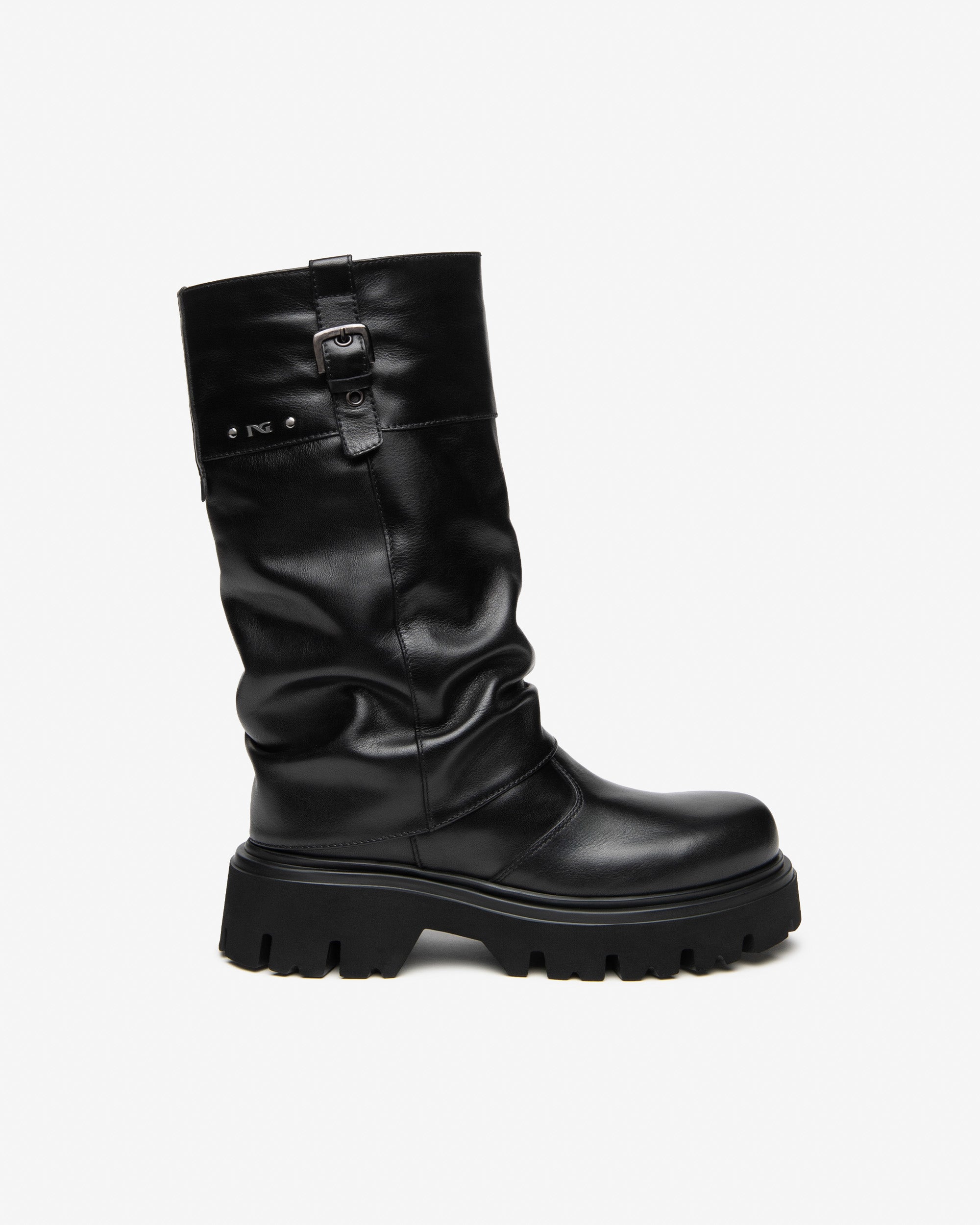 NeroGiardini Bottes Femme Cuir Pointure 38 Talon Bloc 55 mm