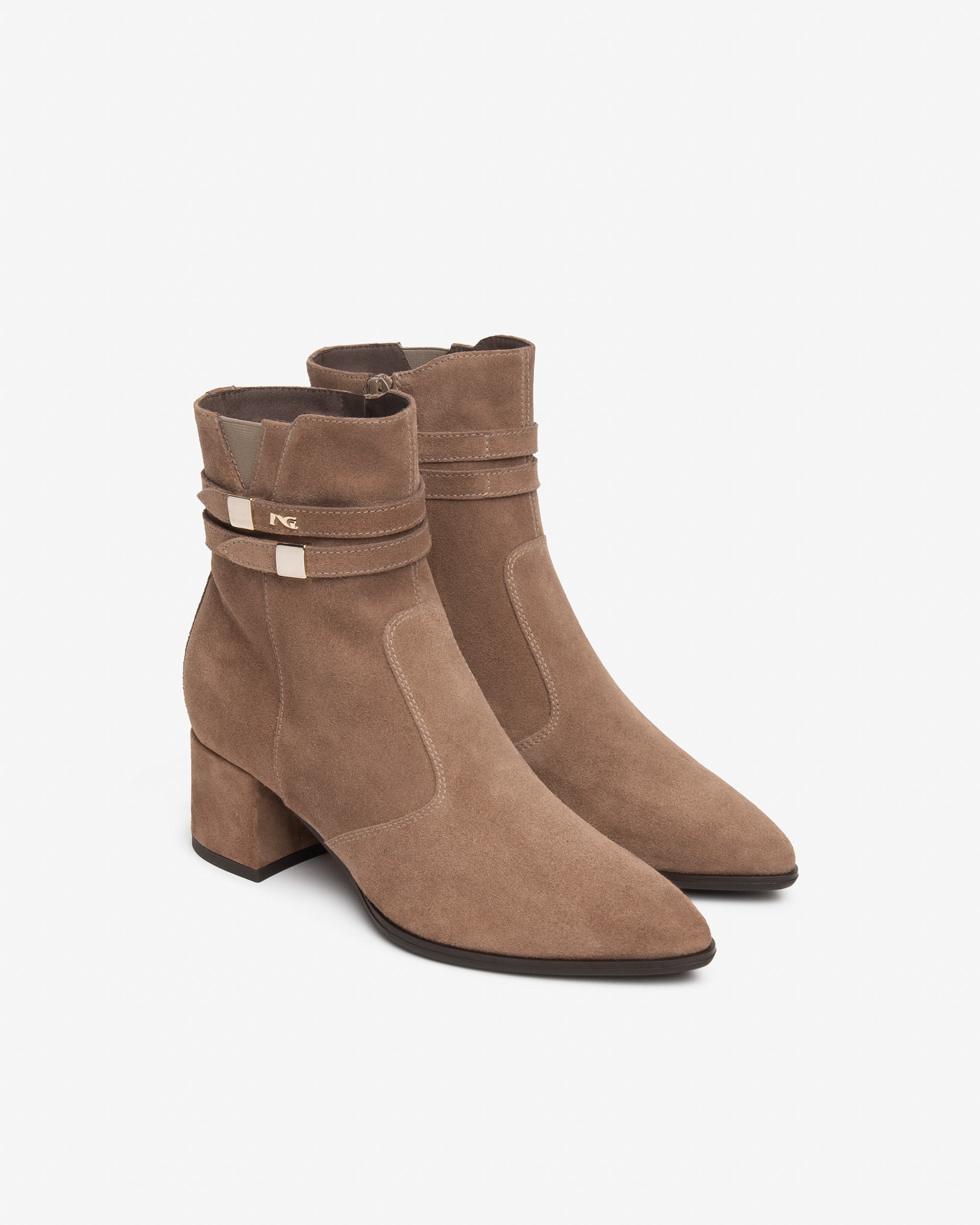 Nerogiardini Bottines Femme Daim Talon 60 mm