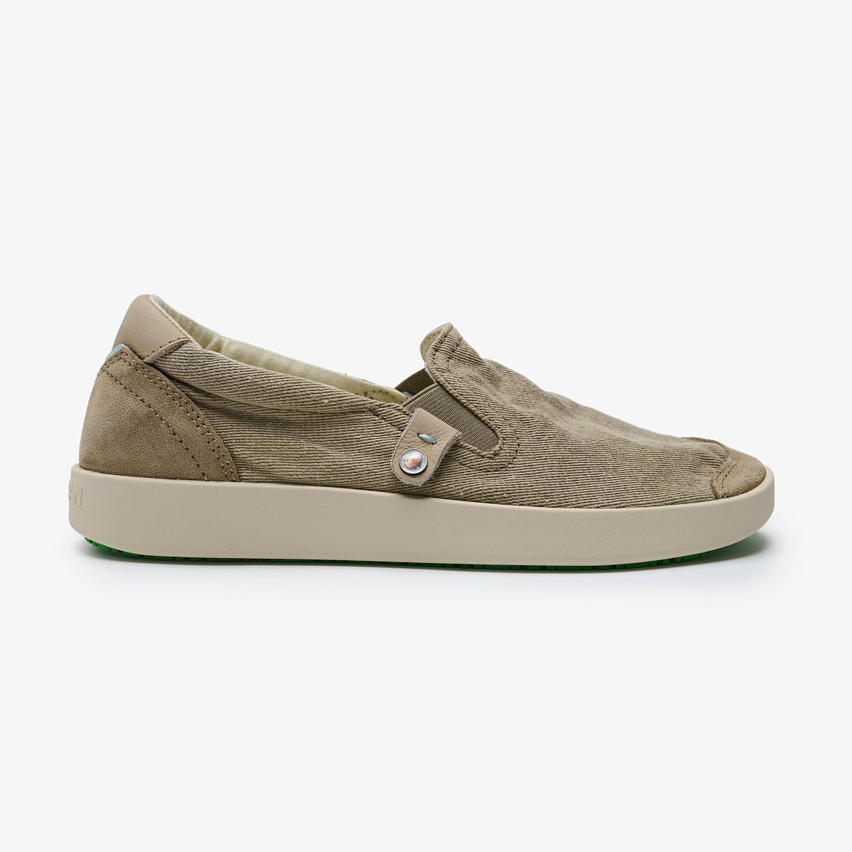 Satorisan Kung Fu Cotton Vintage Brown slip-on toile femme