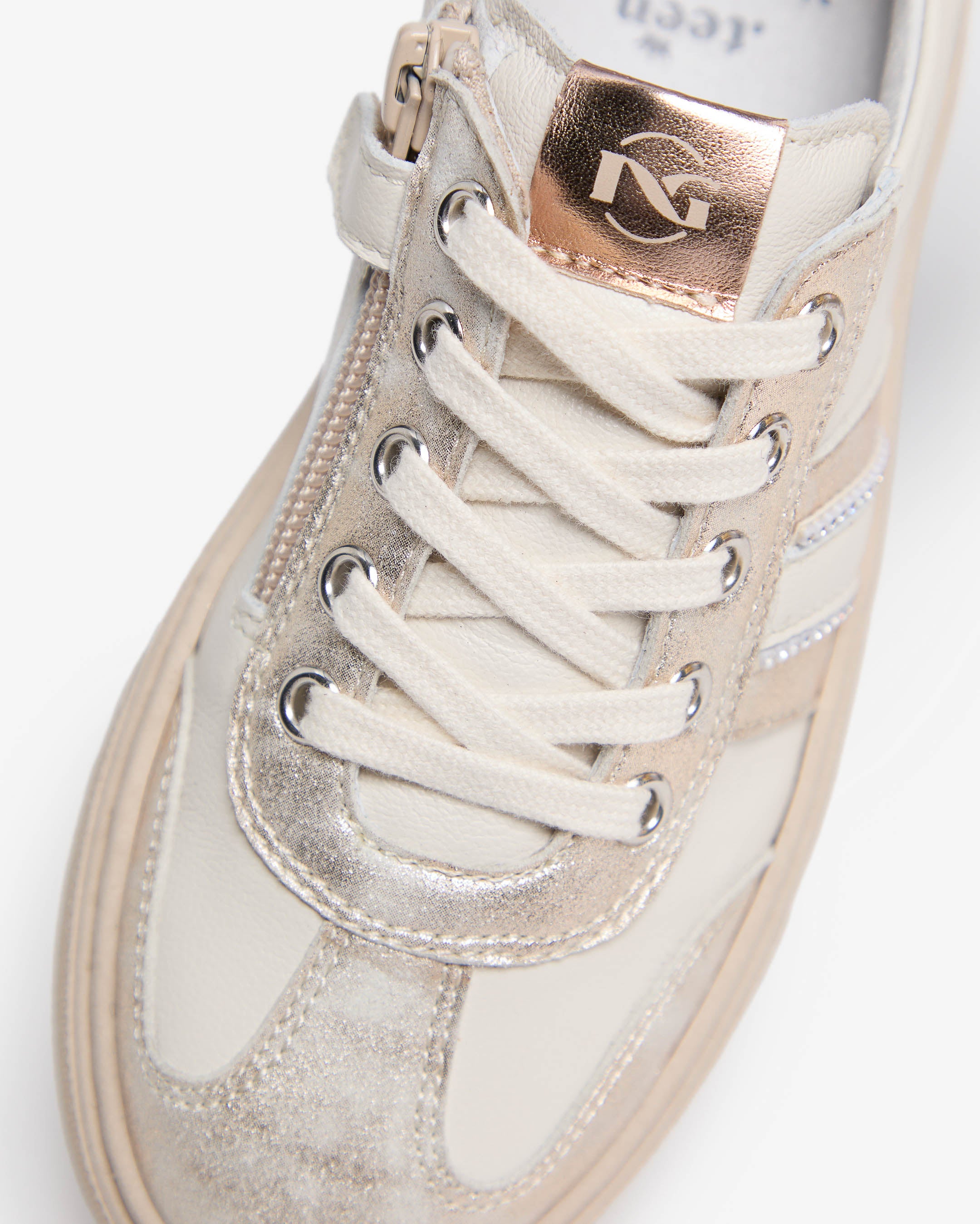 NeroGiardini Sneakers Teens Fille Cuir Respirant DryGo