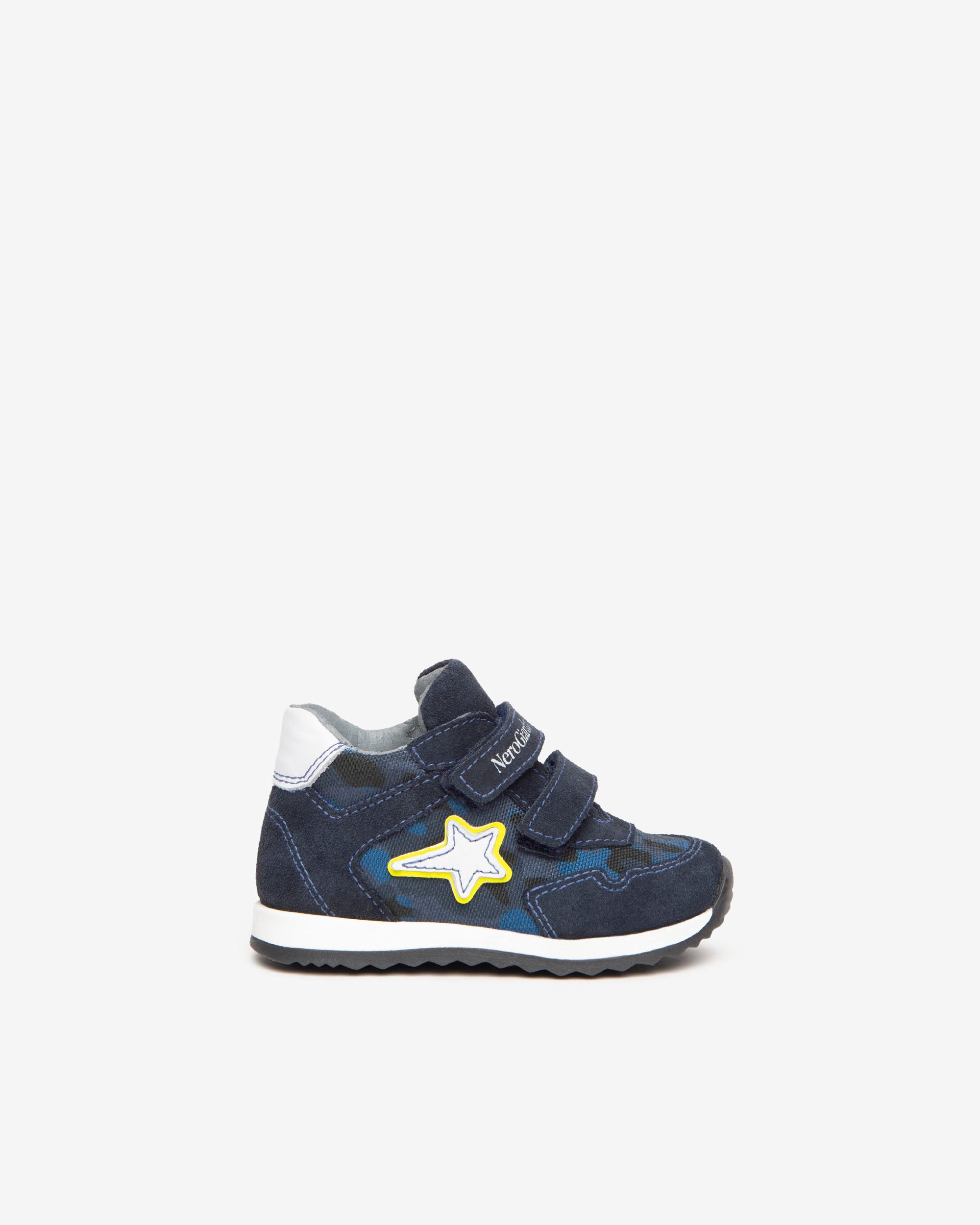 NeroGiardini Sneakers Baby garçon velours scratch
