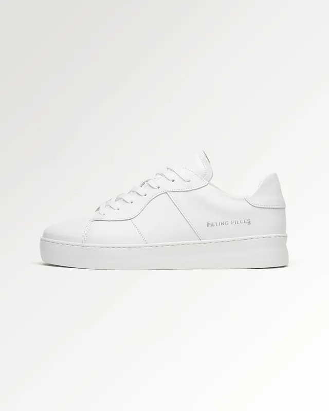 Filling Pieces Court baskets blanches cuir confort quotidien