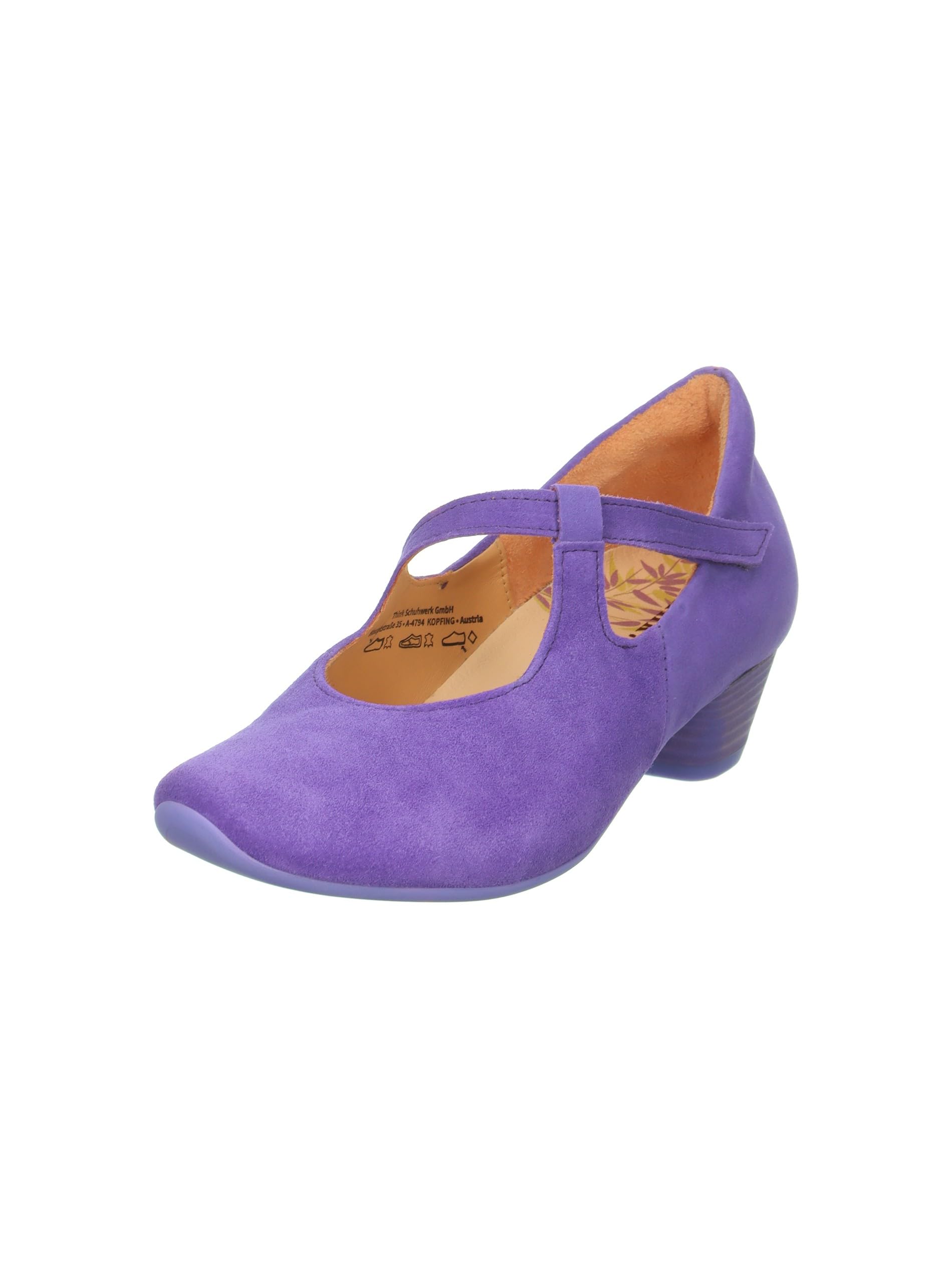 Think Aida escarpins cuir lavande 8020 confort