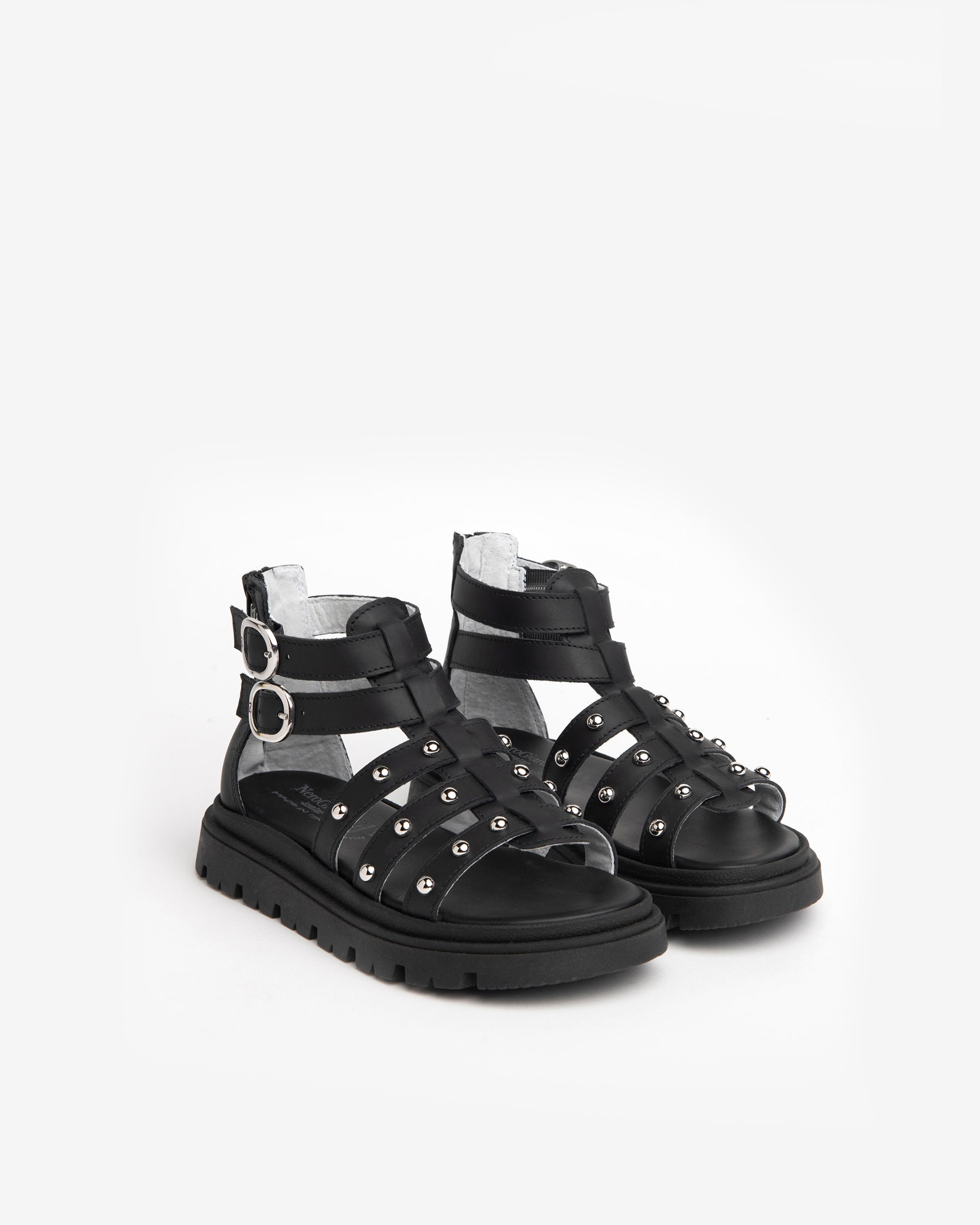 NeroGiardini Sandales Teens Fille Cuir Été Légères