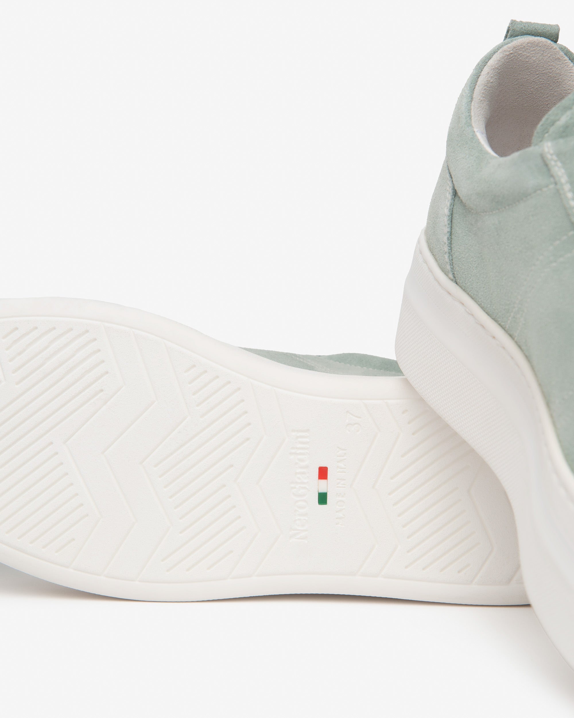Nerogiardini Sneakers Femme Cuir Velours Daim Memory
