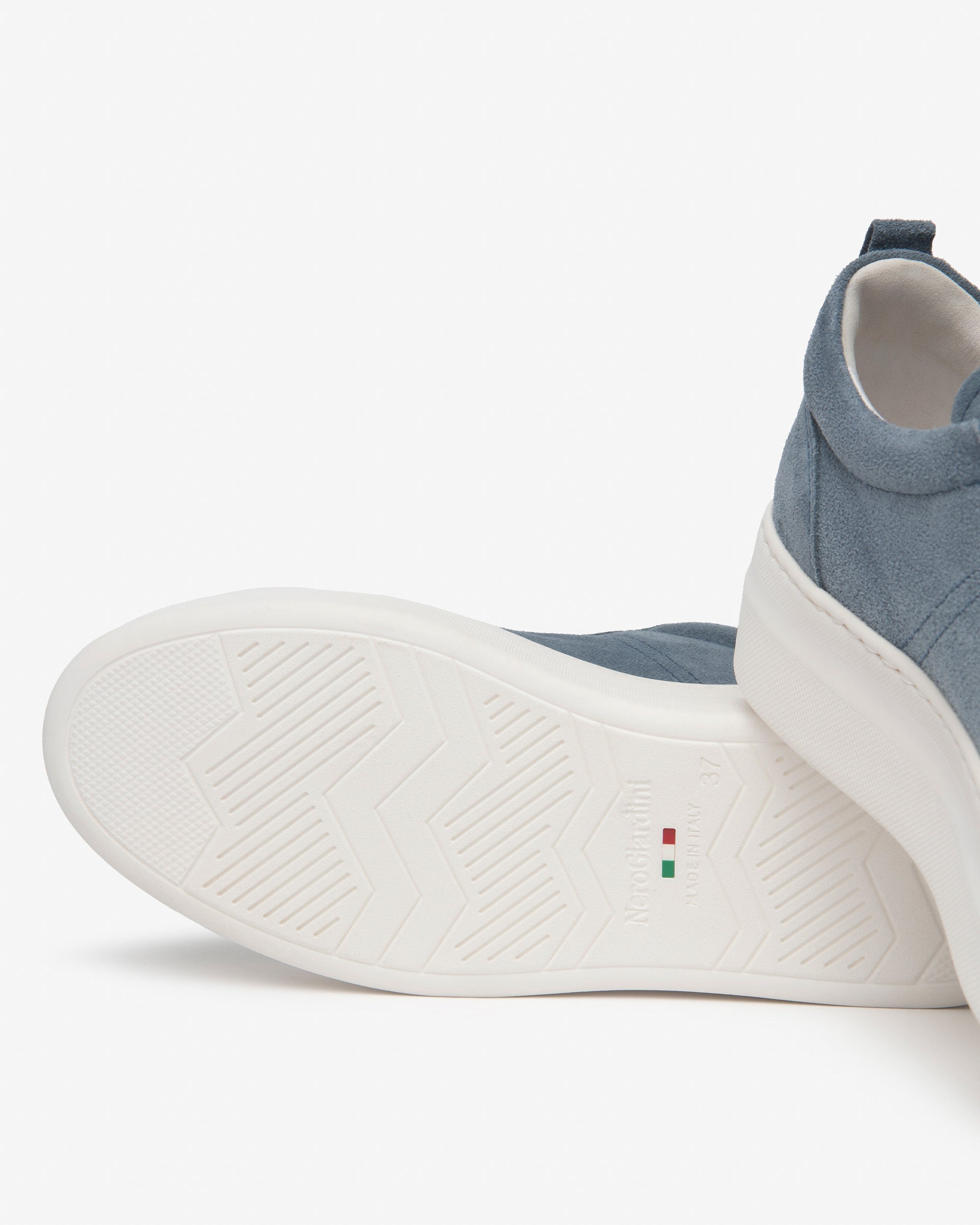 NeroGiardini Sneakers Femme Cuir Velours Memory