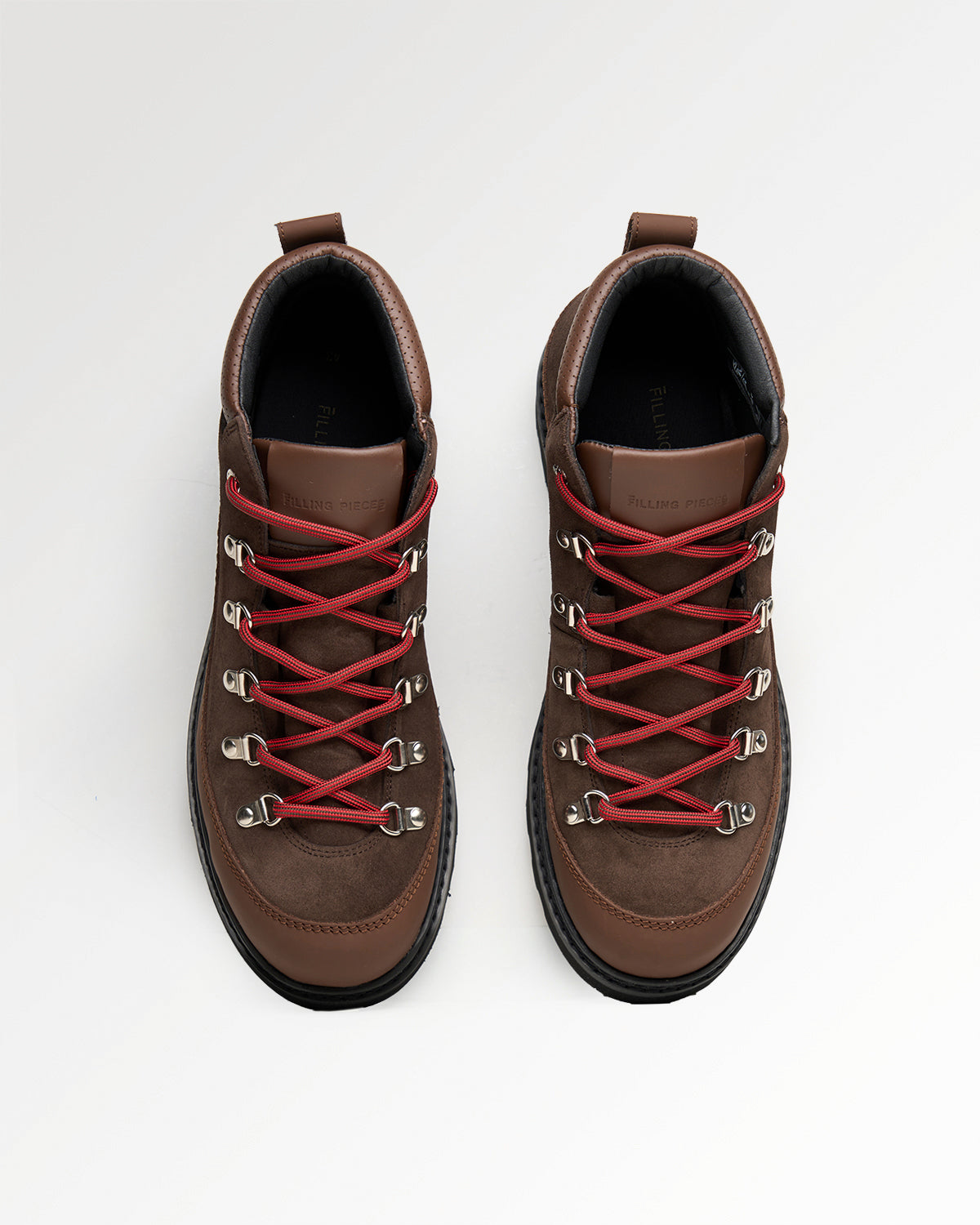 Filling Pieces Glacier Boot bottines marron chocolat daim