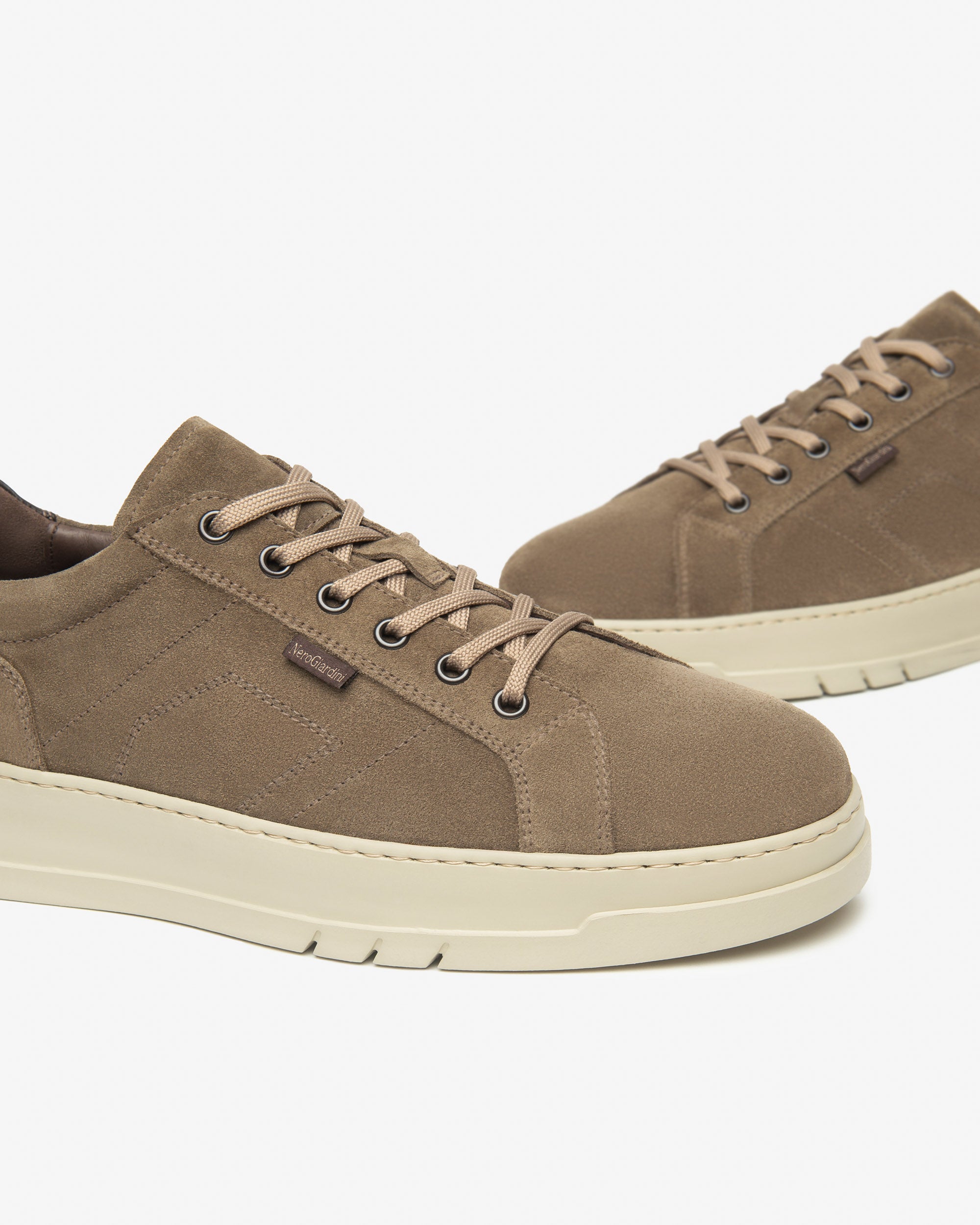 NeroGiardini Sneakers Homme Cuir Velours Sneakers 43 Memory