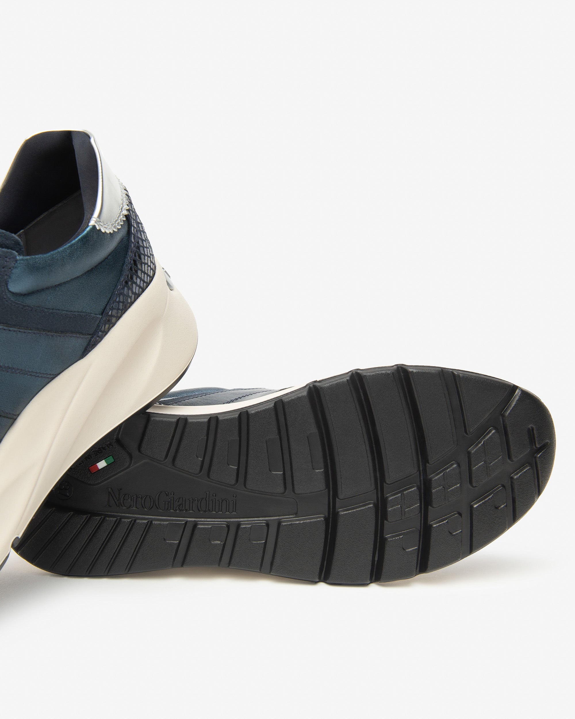 NeroGiardini Sneakers Femme Cuir Velours Memory 35-41