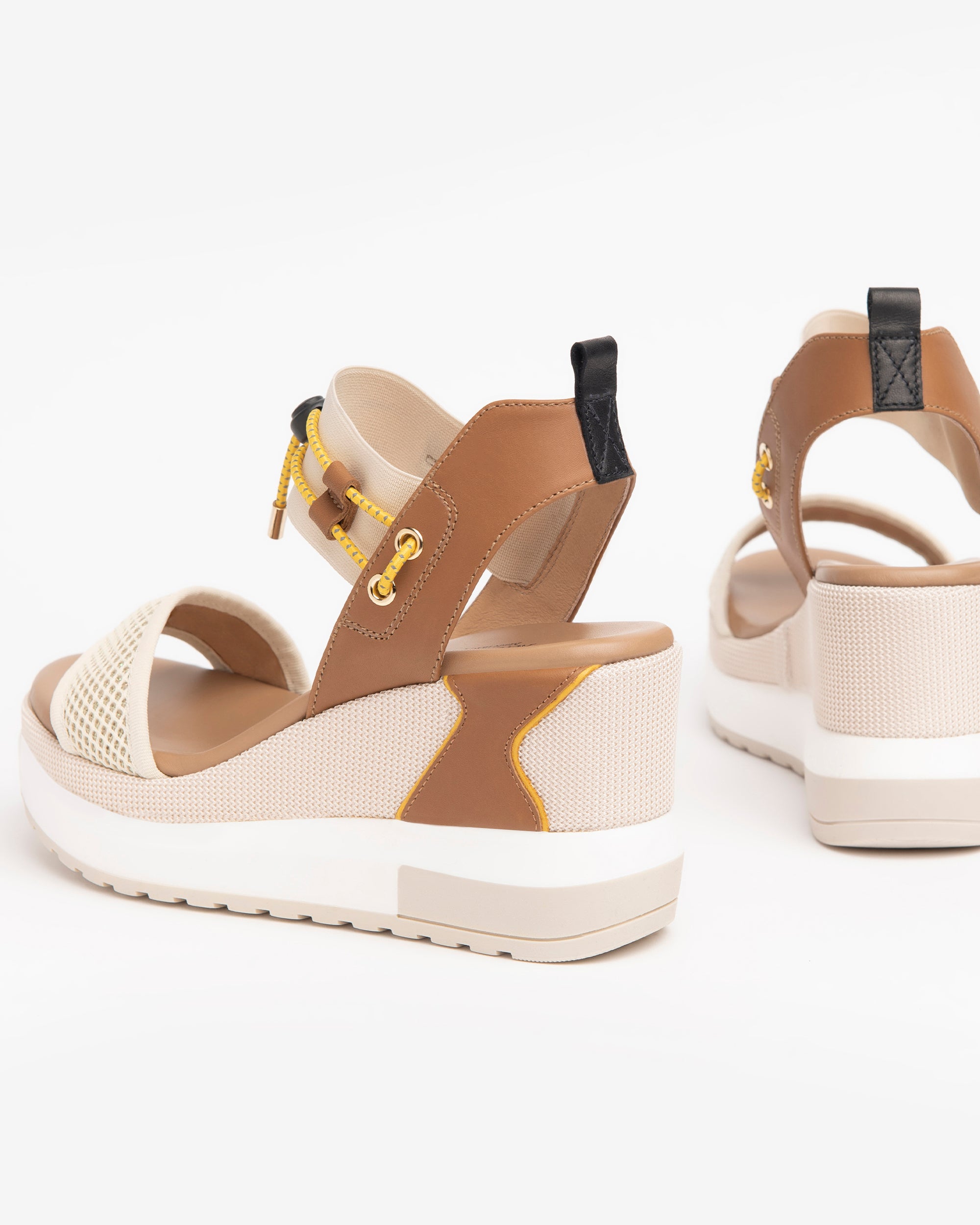 NeroGiardini Sandales femme cuir compensées 8 cm 35-41