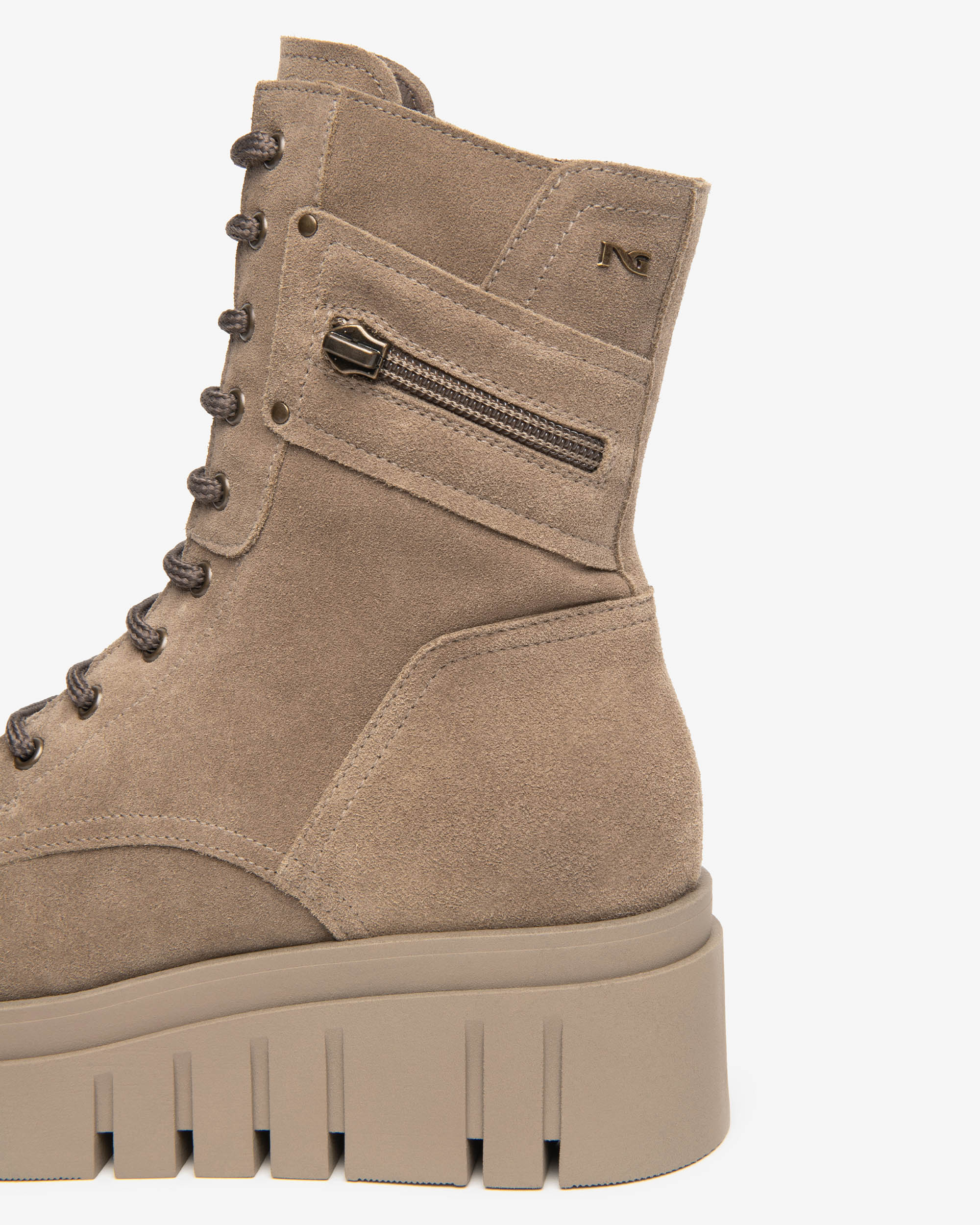 NeroGiardini Bottines Motardes Femme Daim 55