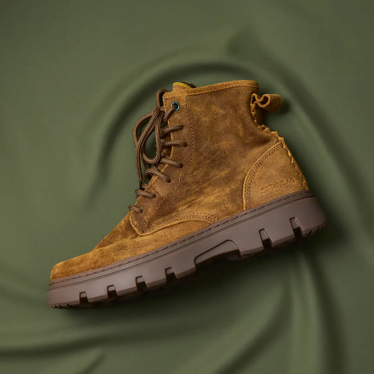 Satorisan Unalome Ziplacer boots Butterum 43 daim