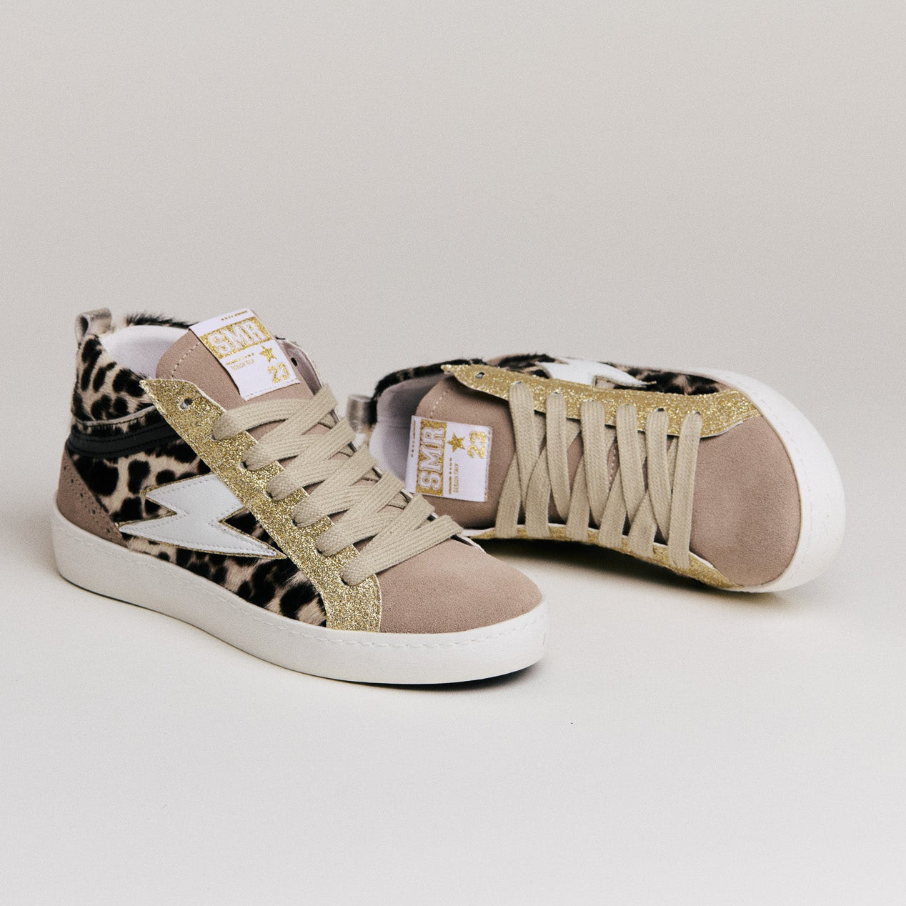 SMR Gibra D596 baskets panthère cavalino pointure 36-41