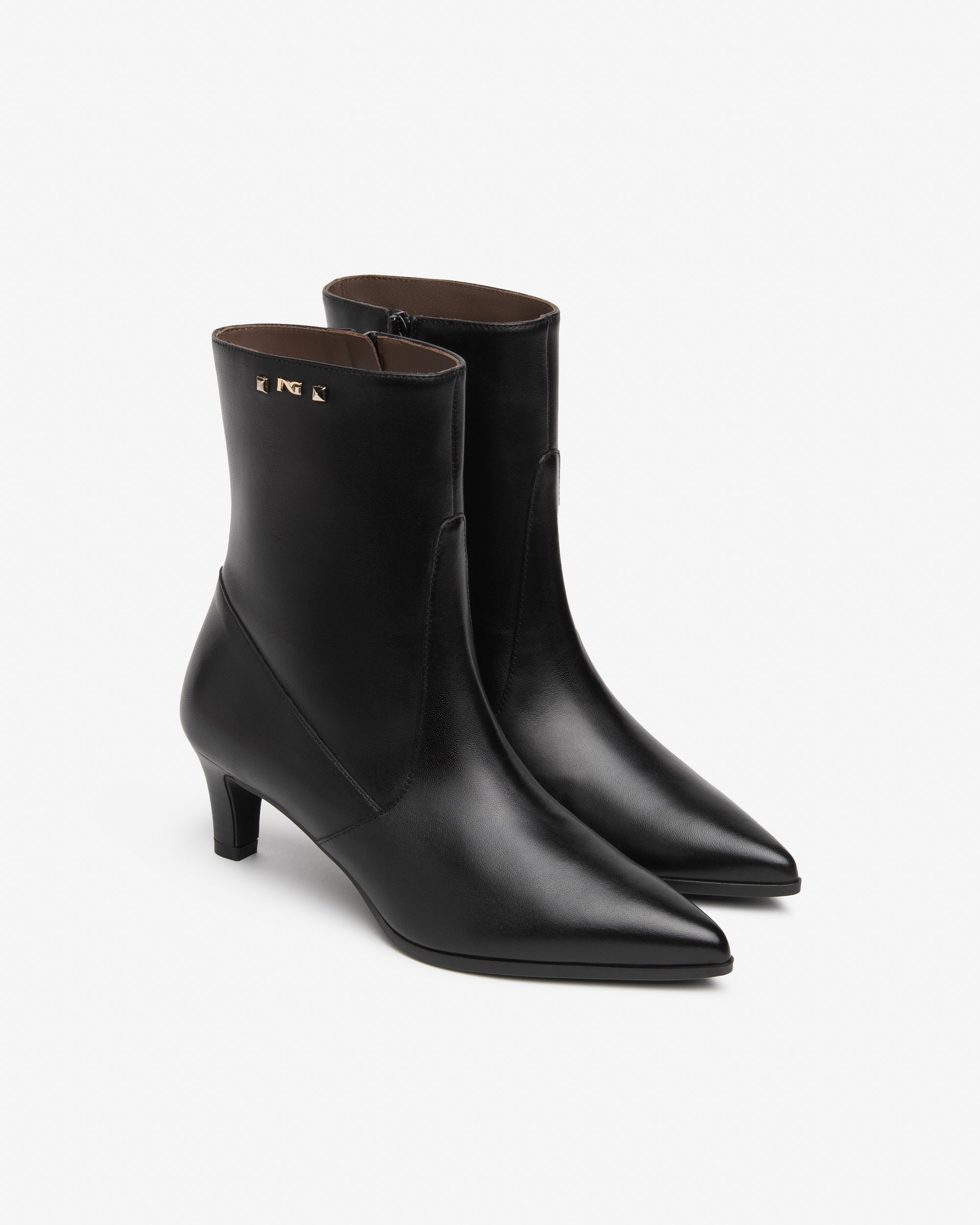 NeroGiardini Bottines Femme en Cuir Talon 55 mm