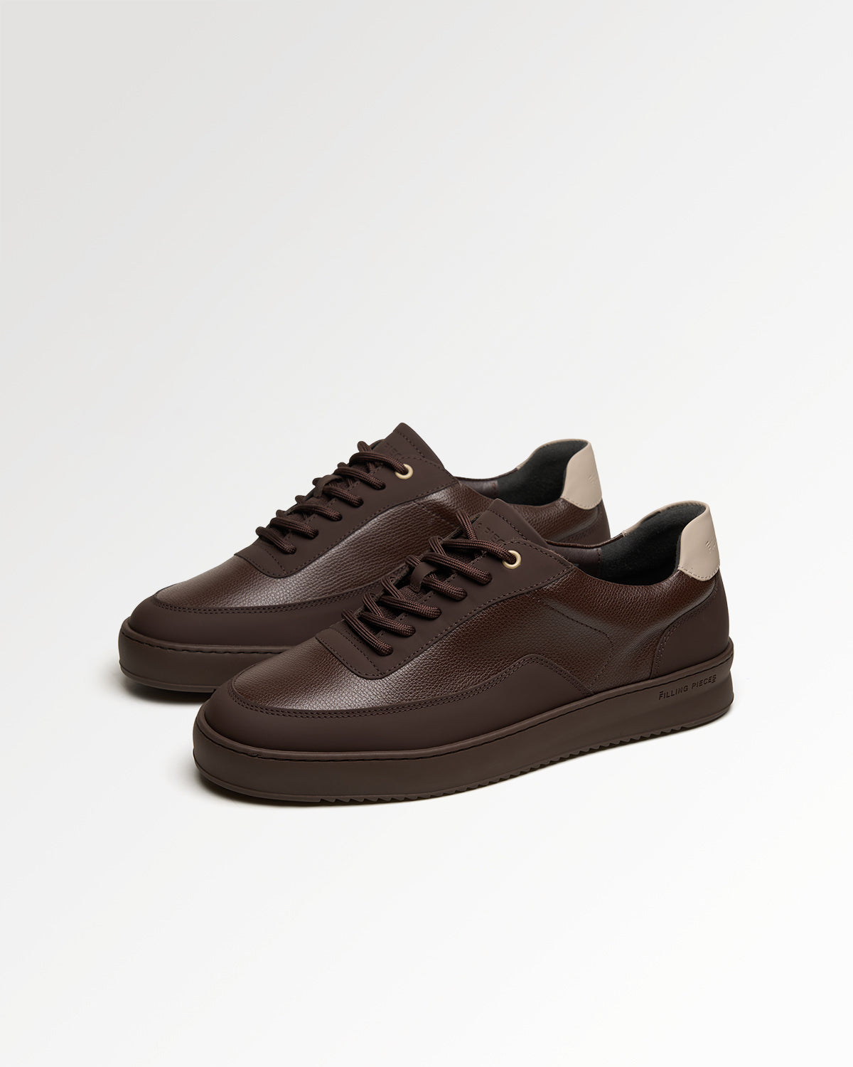 Filling Pieces Mondo Tech Sneakers chocolat cuir pointure 39-46