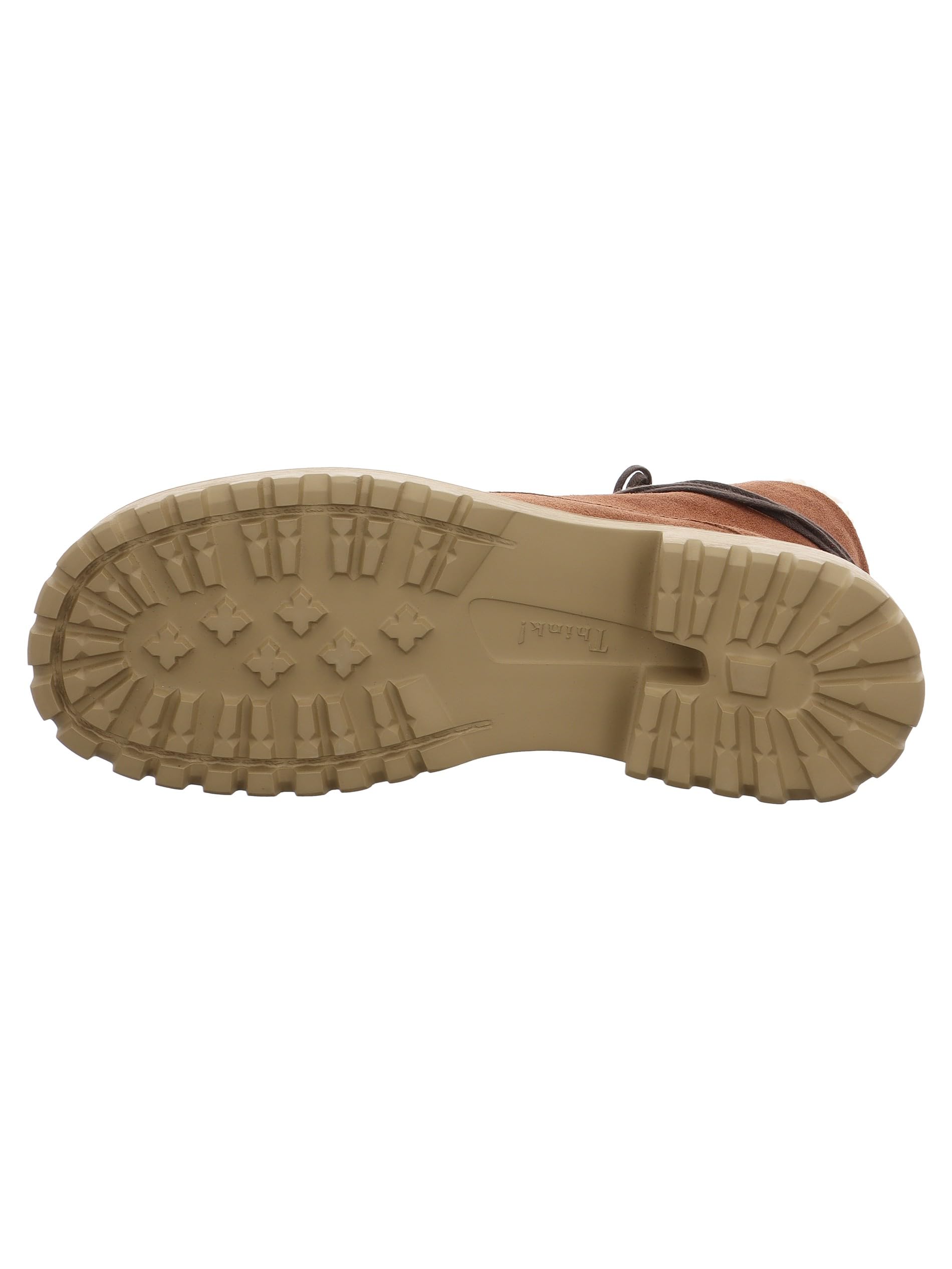 Think Trento Bottines Femme 39 EU Chocolat Textile