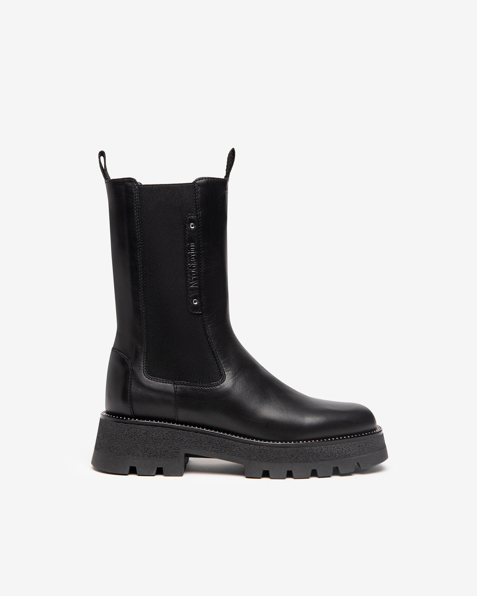 NeroGiardini Bottines Chelsea bottines cuir femme hiver