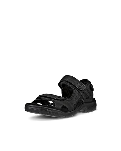 ECCO Offroad Yucatan Sandales Homme 43 EU Noir Cuir