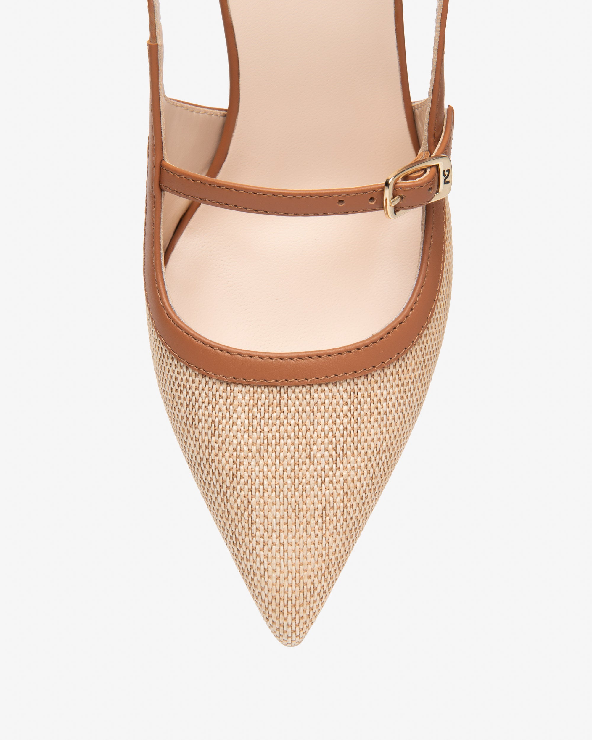 NeroGiardini Slingbacks Femme Slingbacks Cuir et Tissu