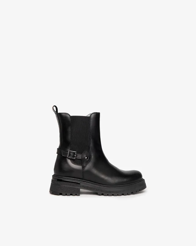 NeroGiardini Bottines Teens Fille Cuir 31-39 Hiver